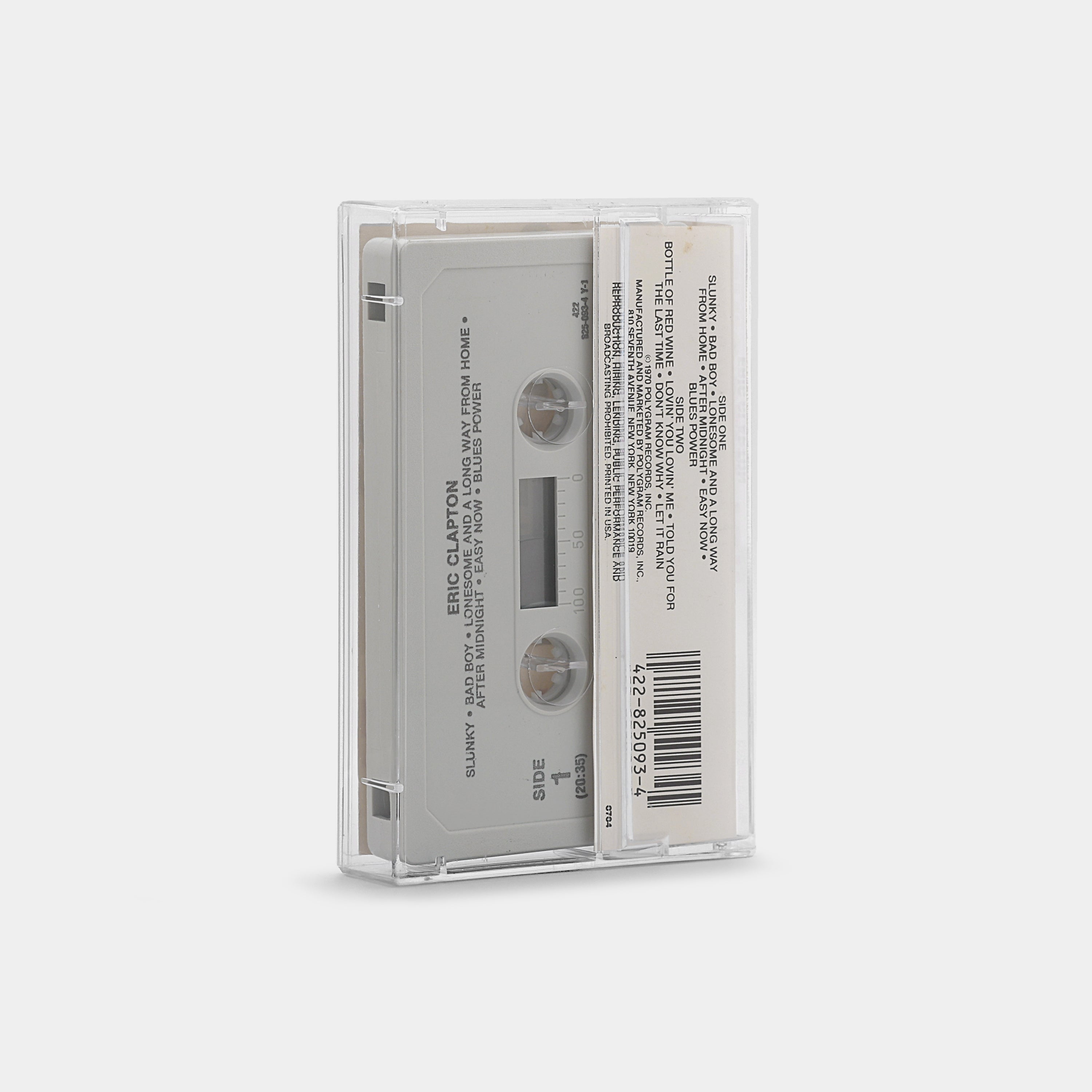 Eric Clapton - Eric Clapton Cassette Tape