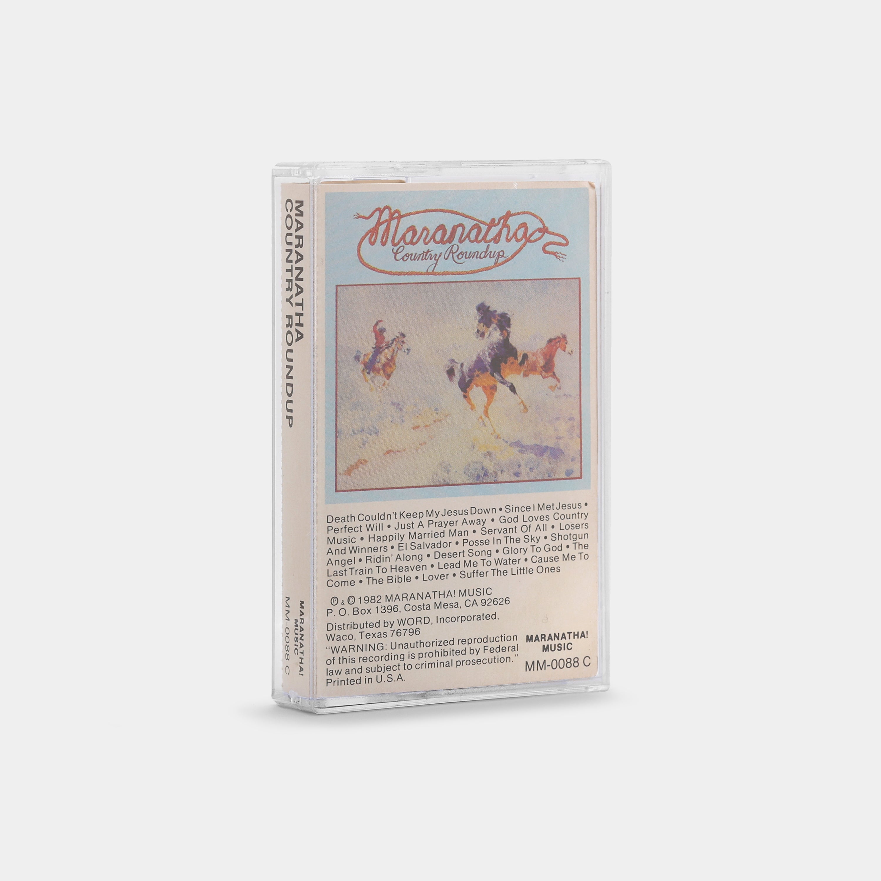 Maranatha! Country Roundup Cassette Tape