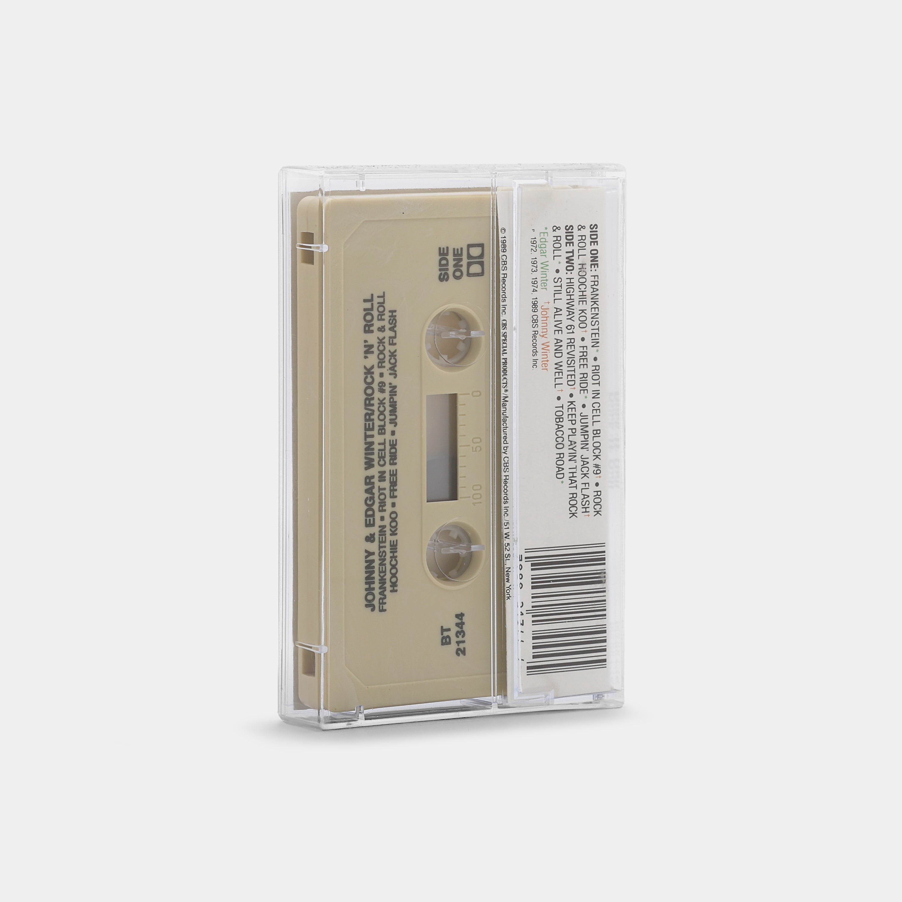 Johnny Winter & Edgar Winter - Rock 'N' Roll Cassette Tape