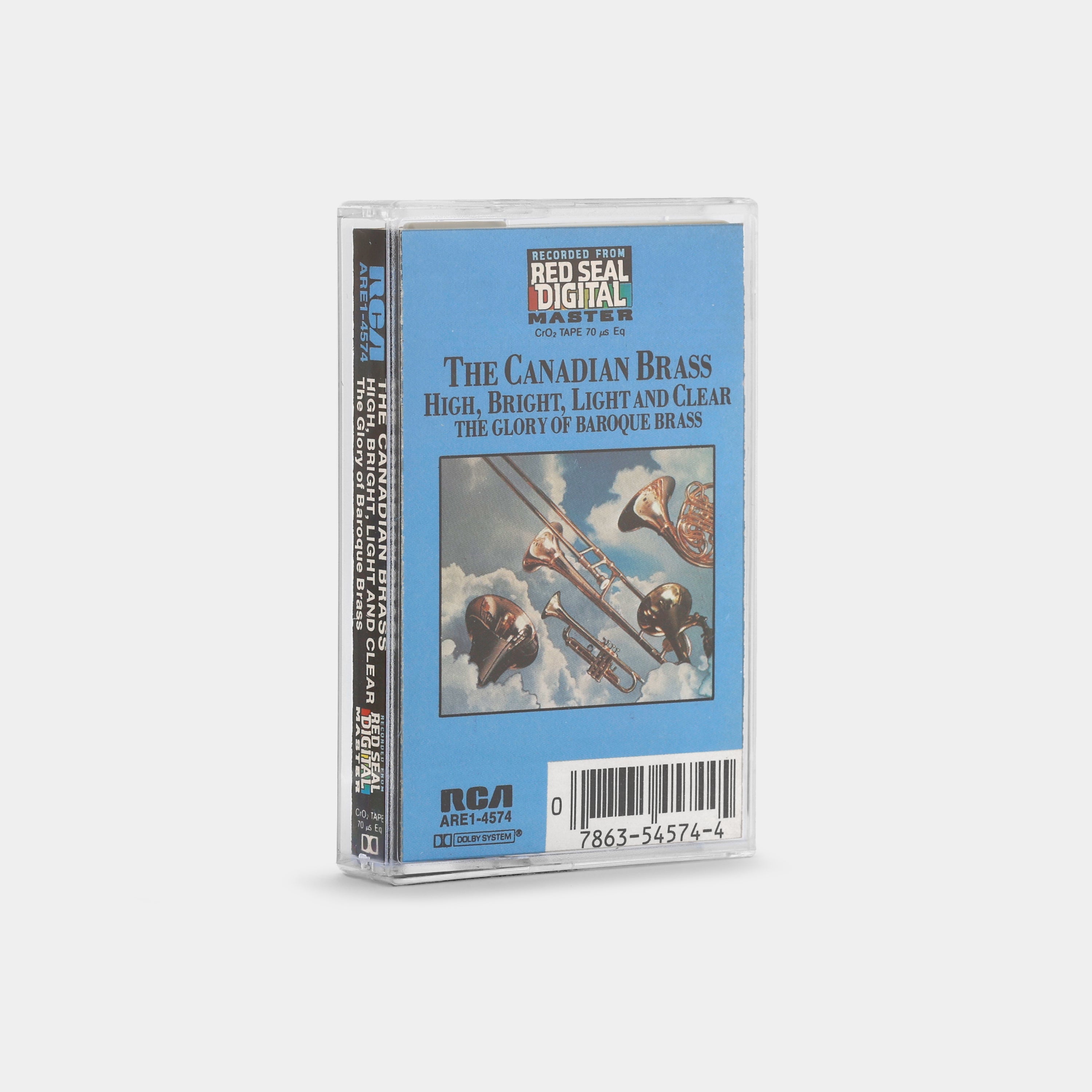 The Canadian Brass - High, Bright, Light And Clear: The Glory Of Baroque Brass Cassette Tape