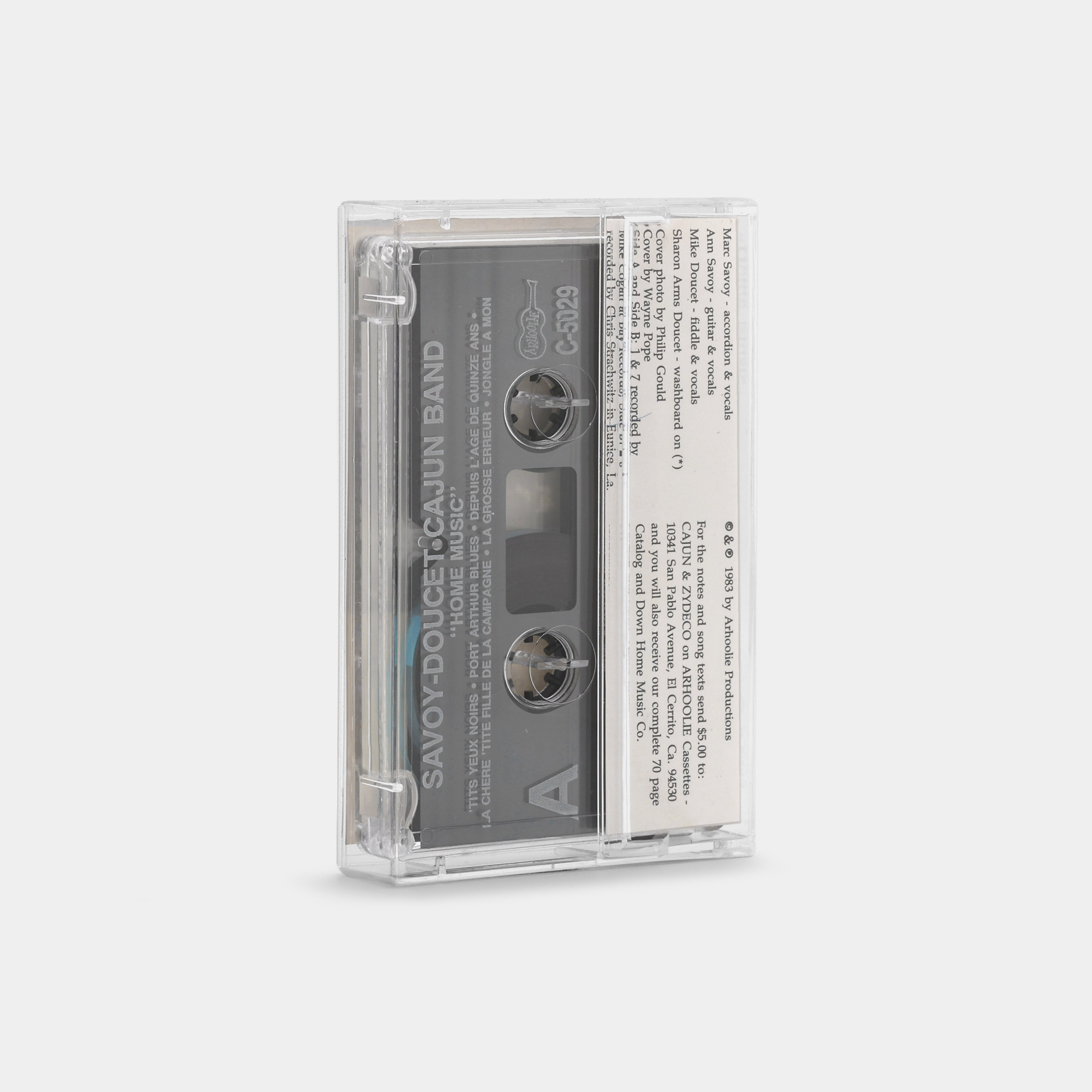 Savoy-Doucet Cajun Band - Home Music Cassette Tape