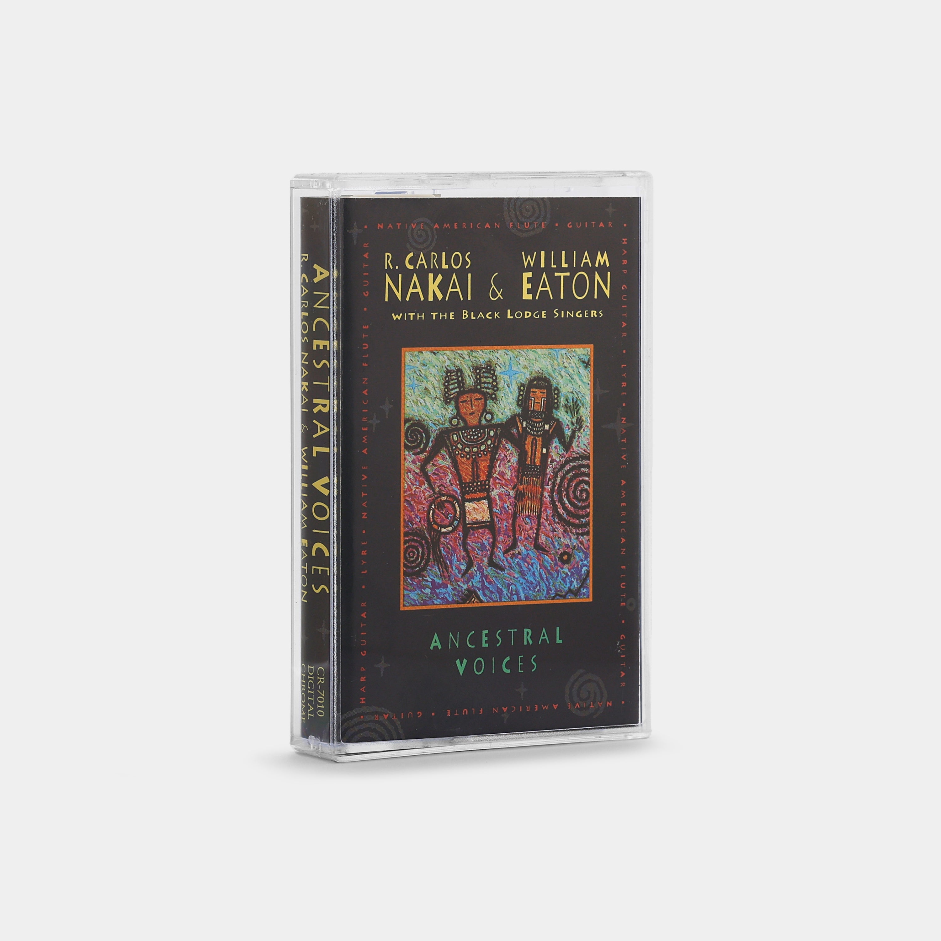 R. Carlos Nakai & William Eaton With The Black Lodge Singers - Ancestral Voices Cassette Tape