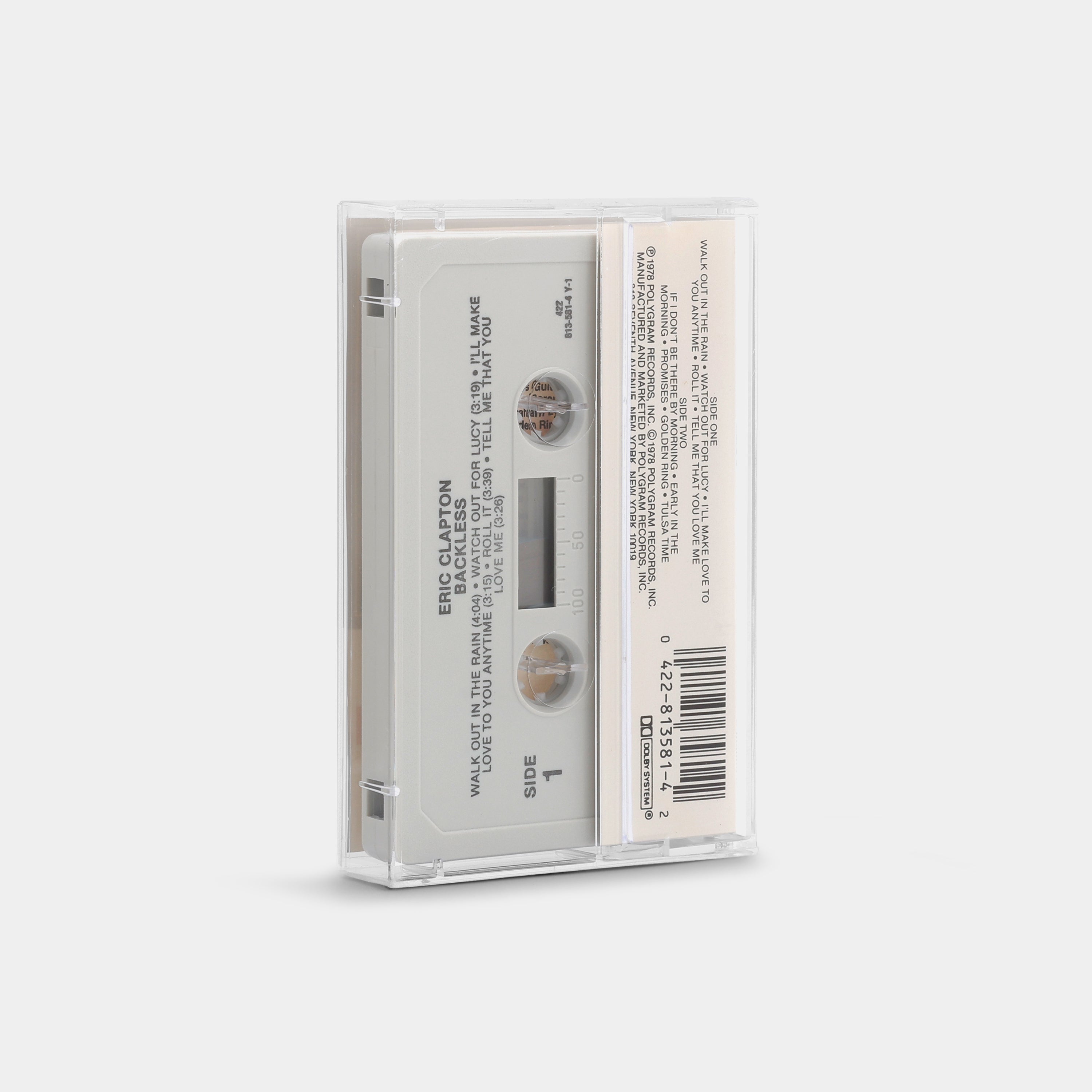 Eric Clapton - Backless Cassette Tape