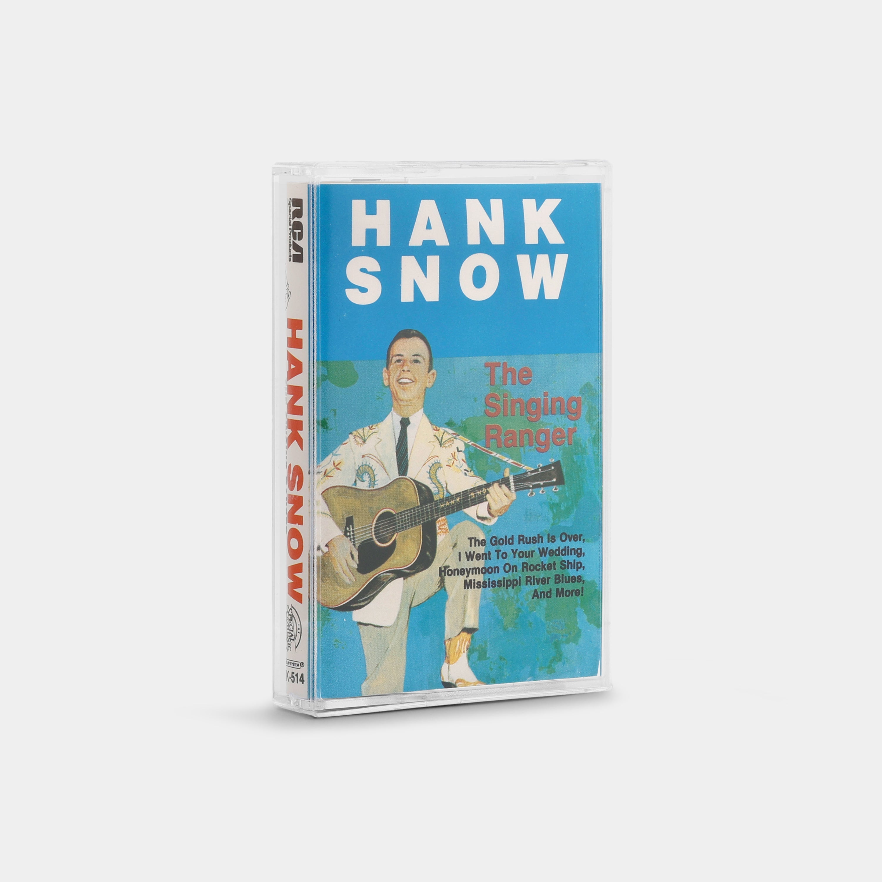 Hank Snow - The Singing Ranger Cassette Tape