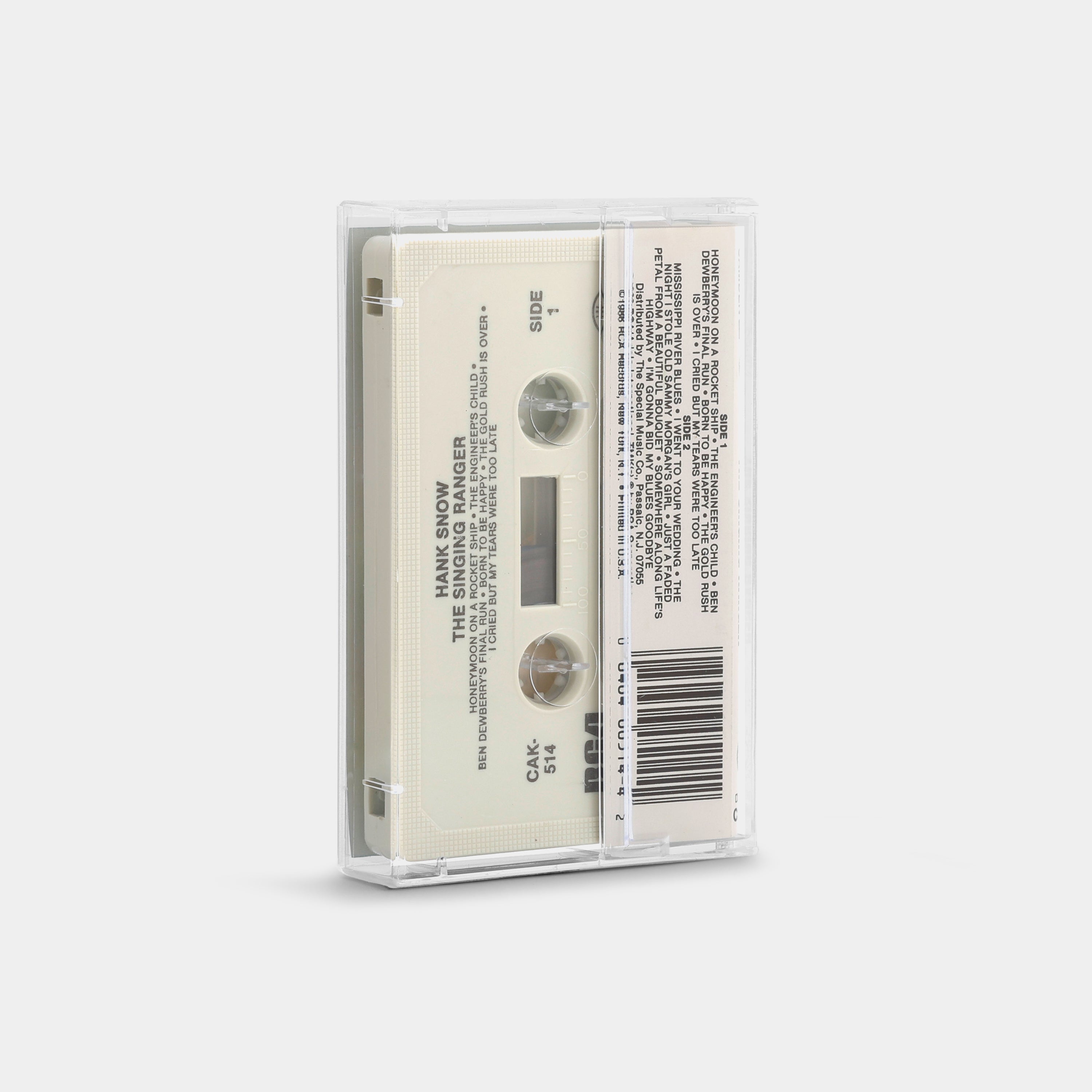 Hank Snow - The Singing Ranger Cassette Tape