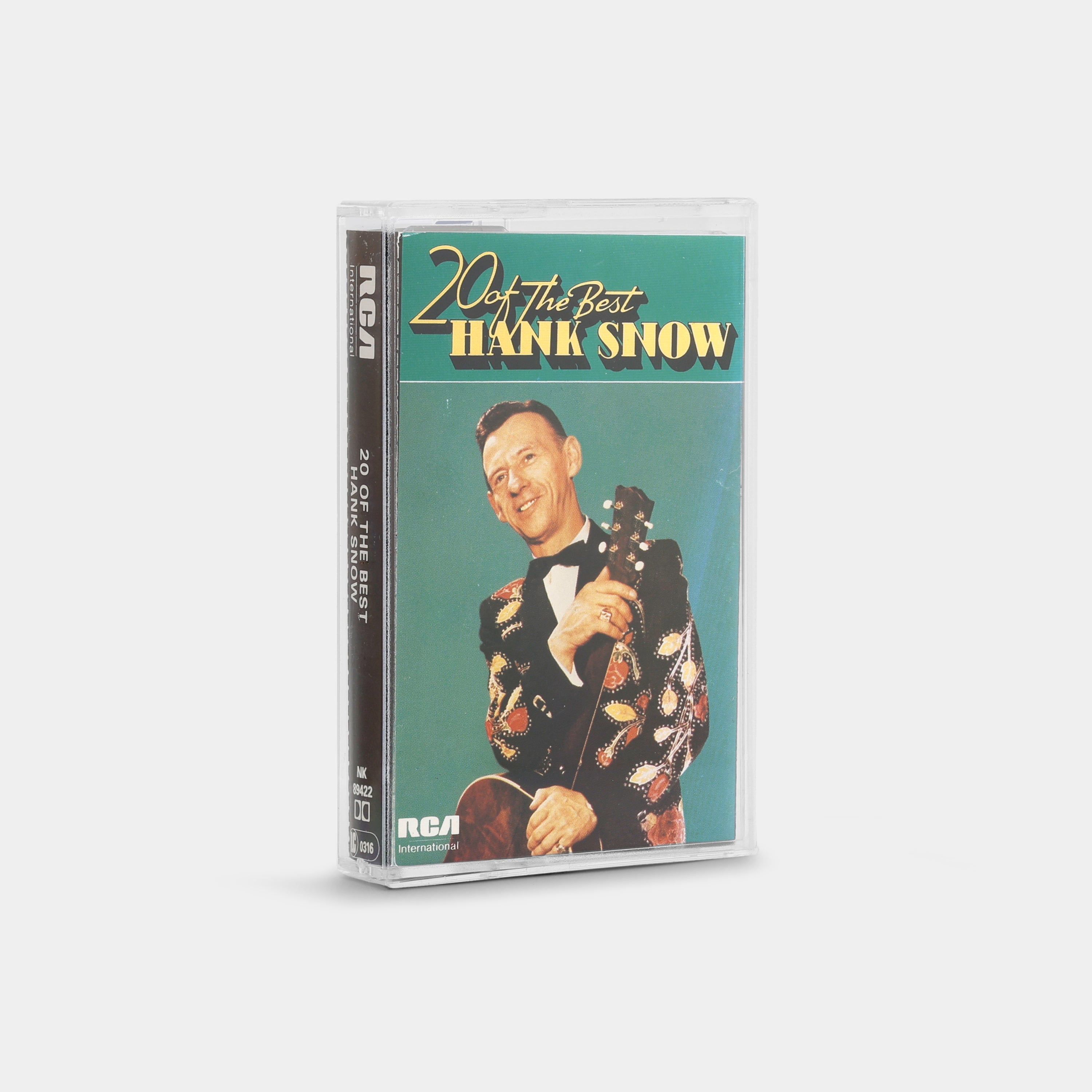 Hank Snow - 20 Of The Best Cassette Tape