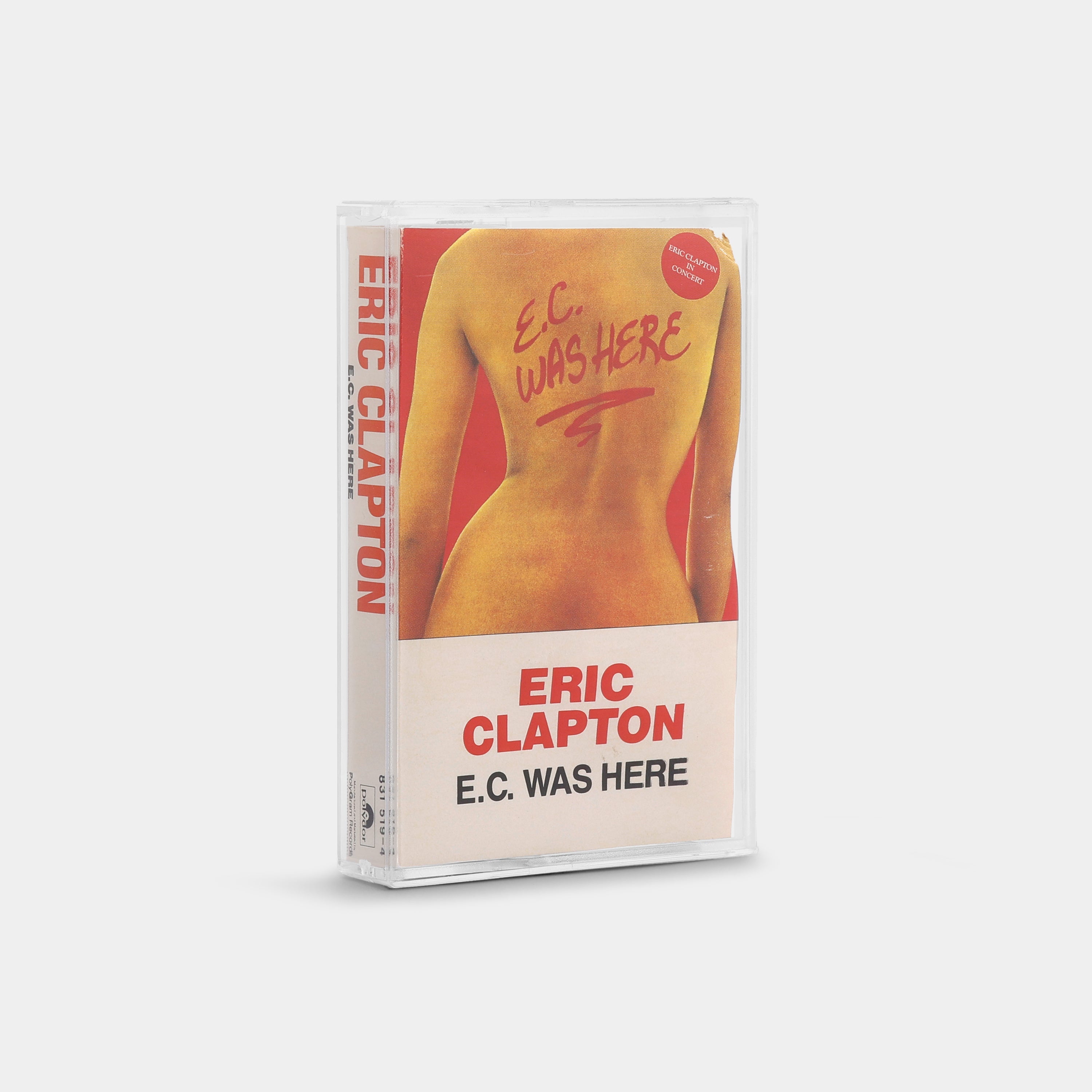 Eric Clapton - E.C. Was Here Cassette Tape