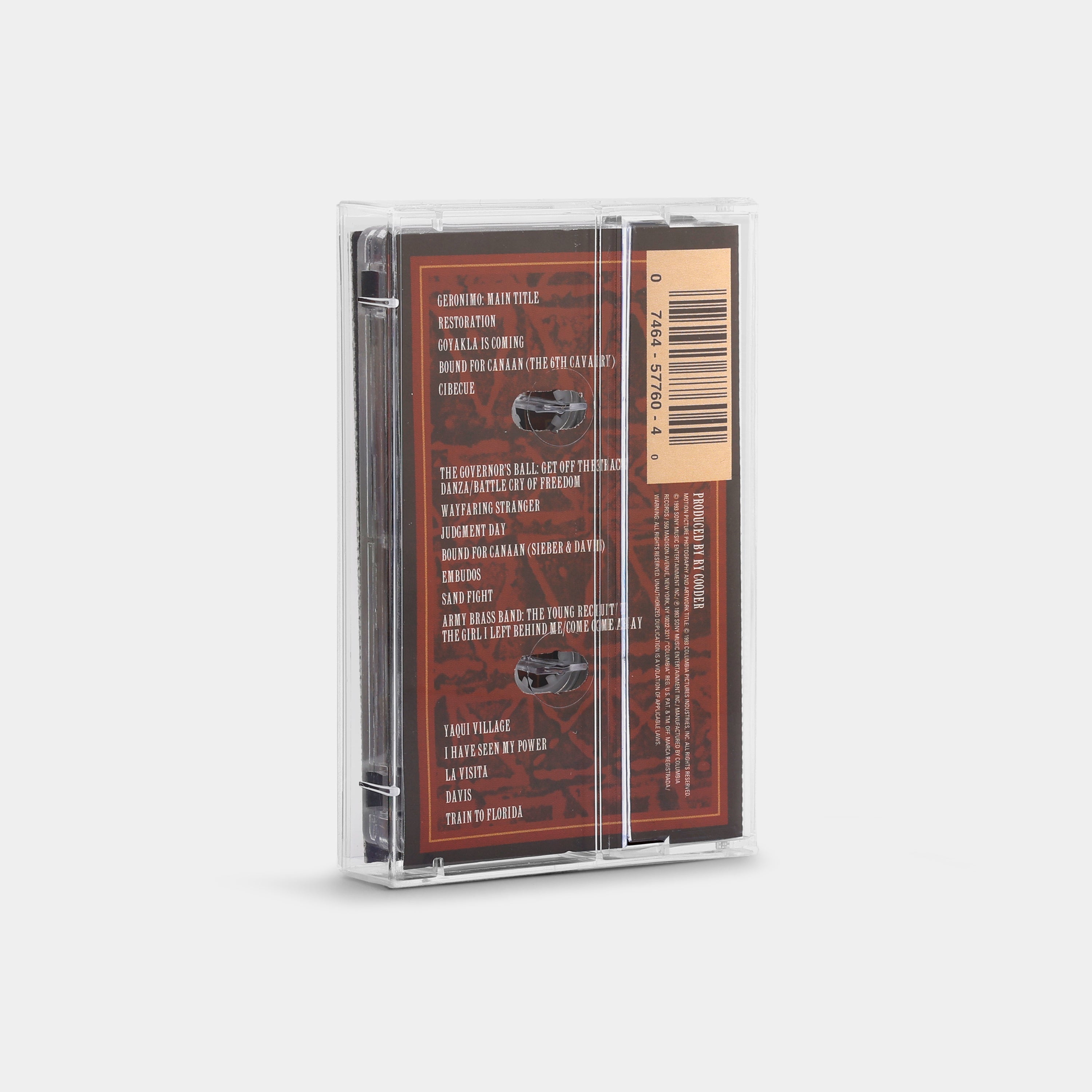 Geronimo (Original Motion Picture Soundtrack) Cassette Tape