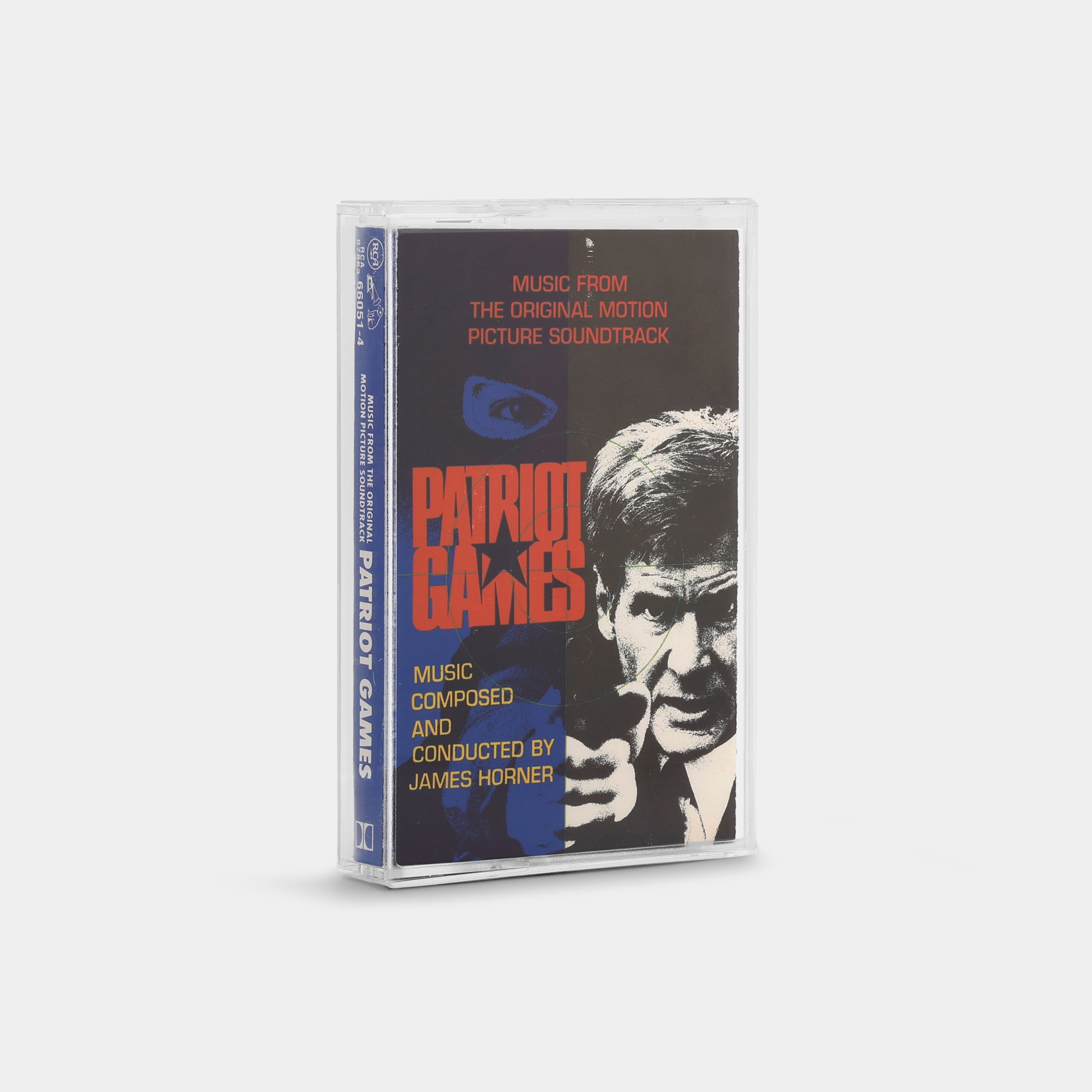James Horner - Patriot Games (Music From The Original Motion Picture Soundtrack) Cassette Tape