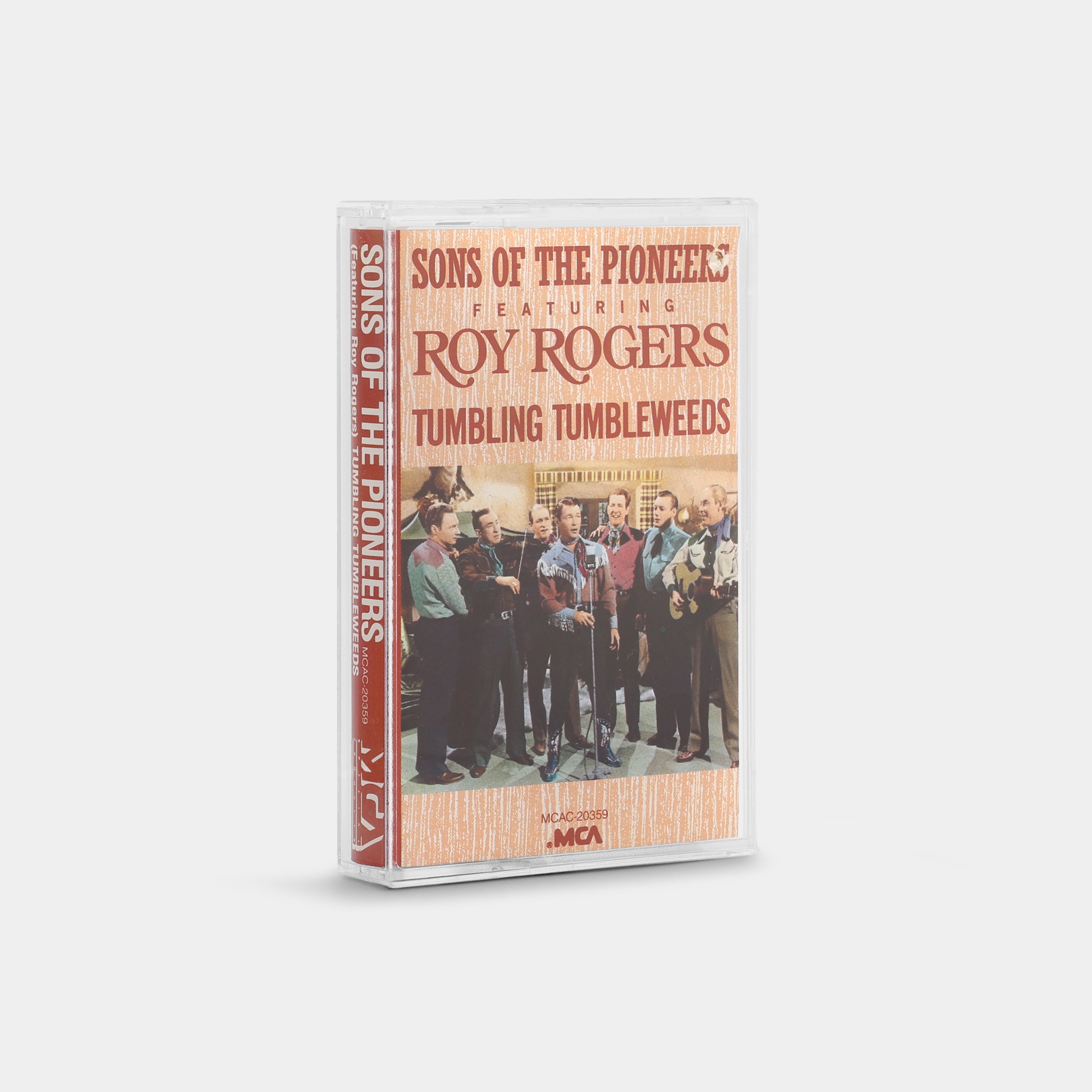 The Sons Of The Pioneers Featuring Roy Rogers - Tumbling Tumbleweeds Cassette Tape