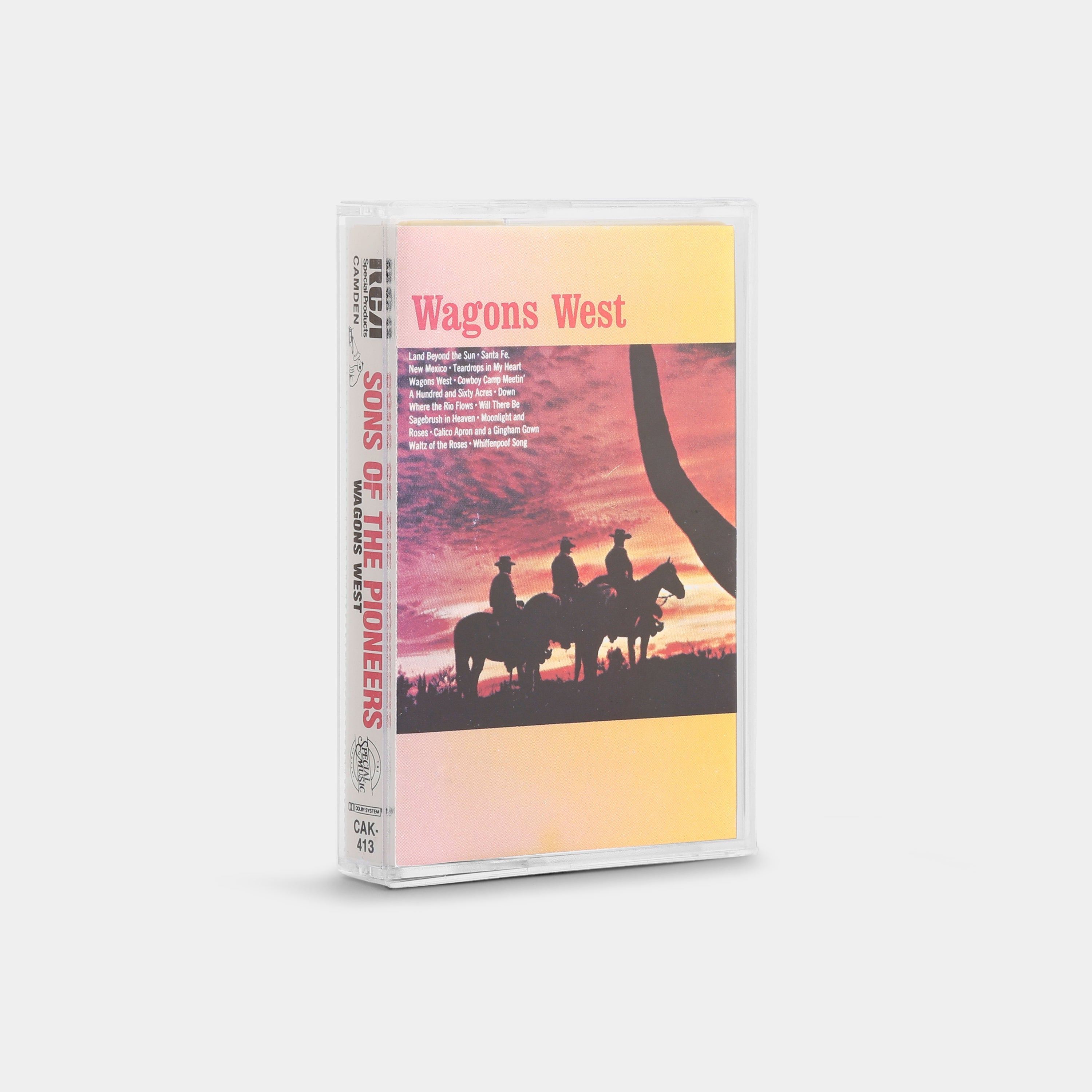 The Sons Of The Pioneers - Wagons West Cassette Tape