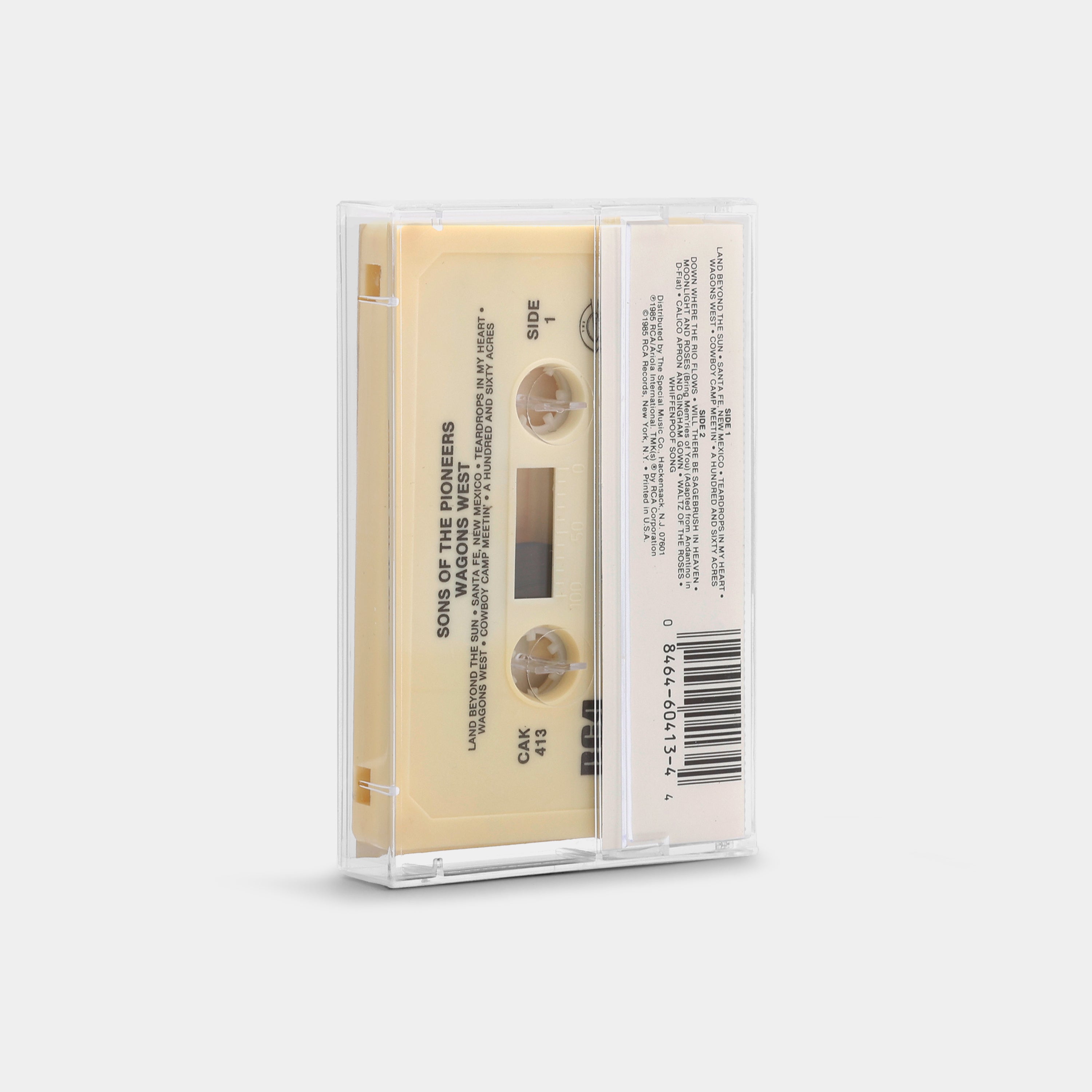 The Sons Of The Pioneers - Wagons West Cassette Tape