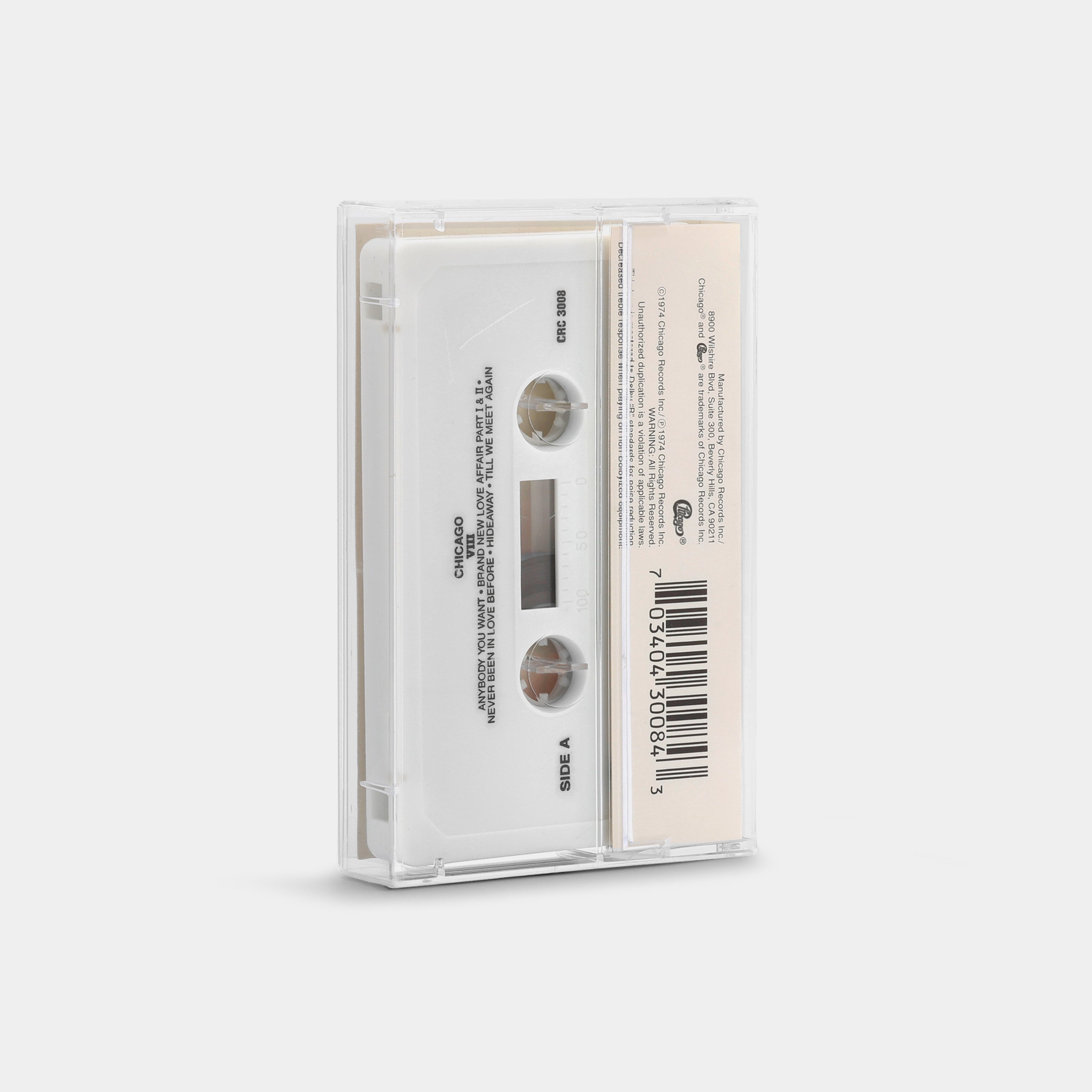 Chicago - Chicago VIII Cassette Tape