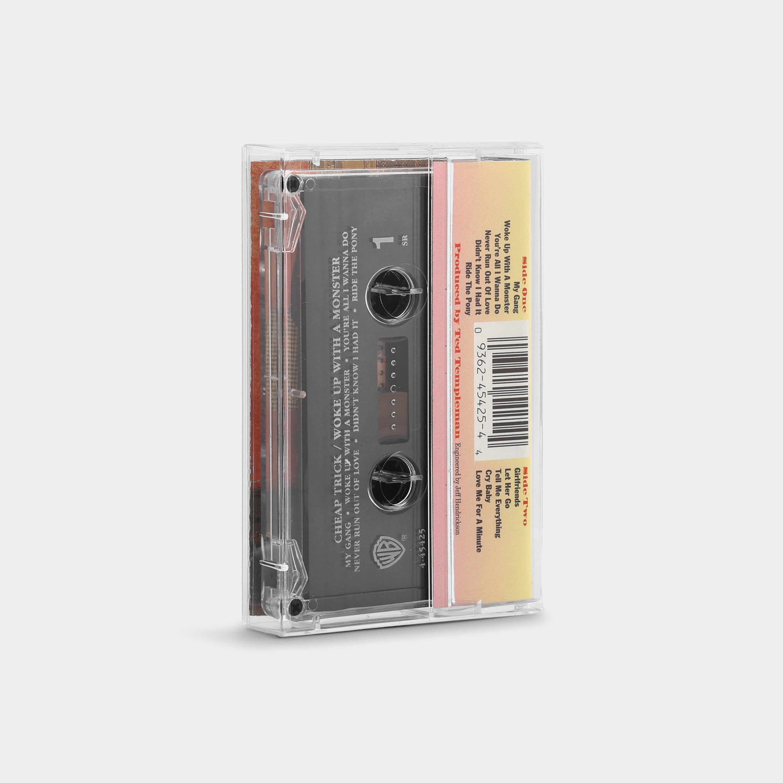 Cheap Trick - Woke Up With A Monster Cassette Tape