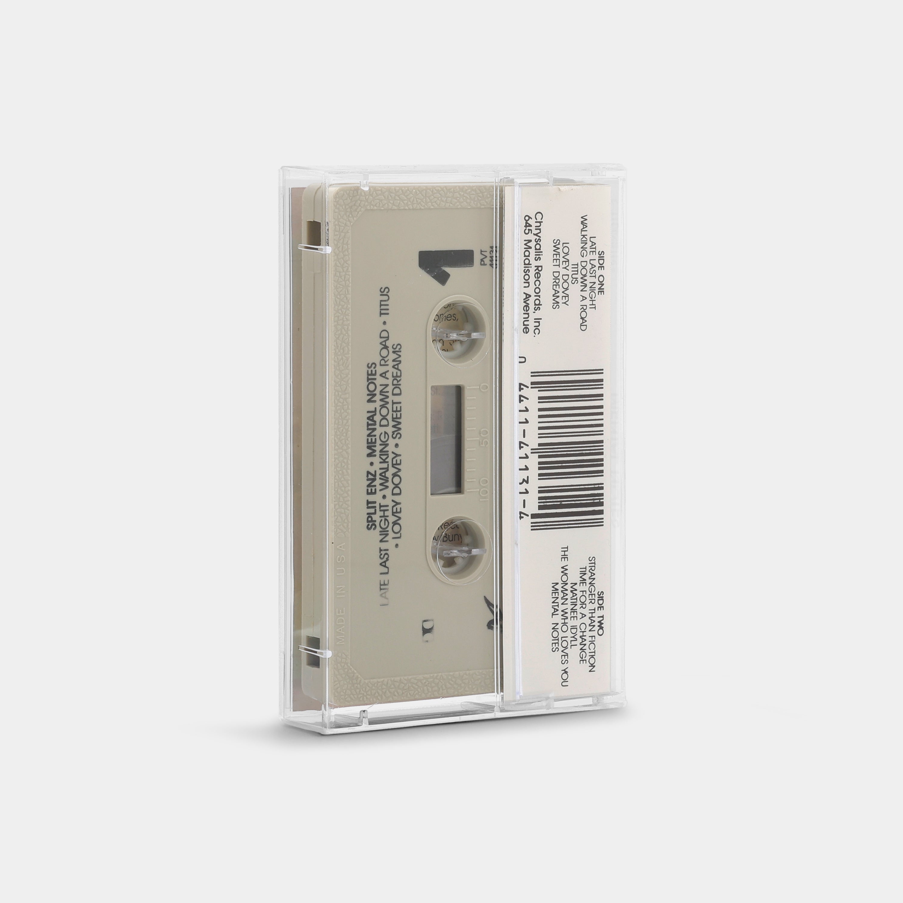 Split Enz - Mental Notes Cassette Tape