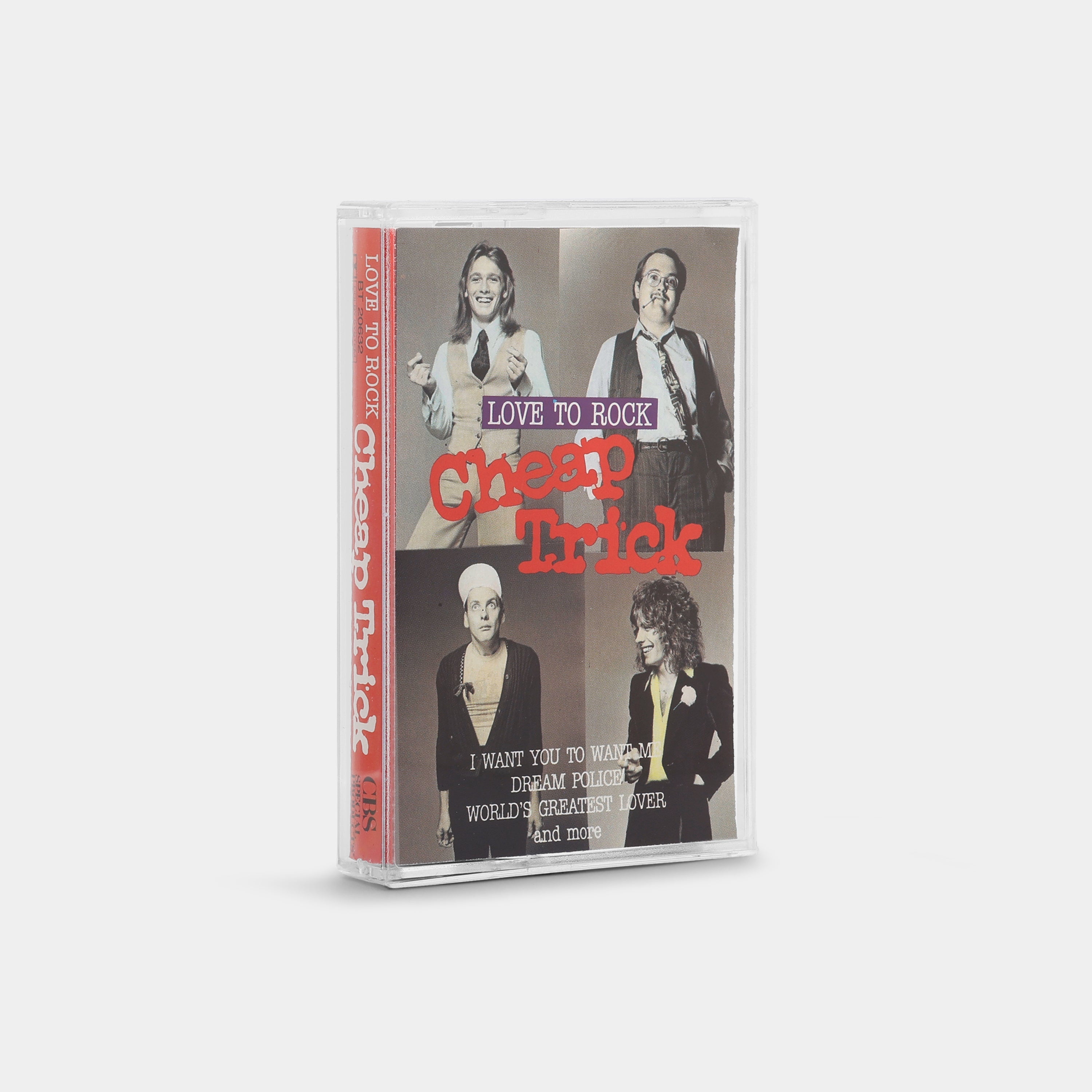 Cheap Trick - Love To Rock Cassette Tape