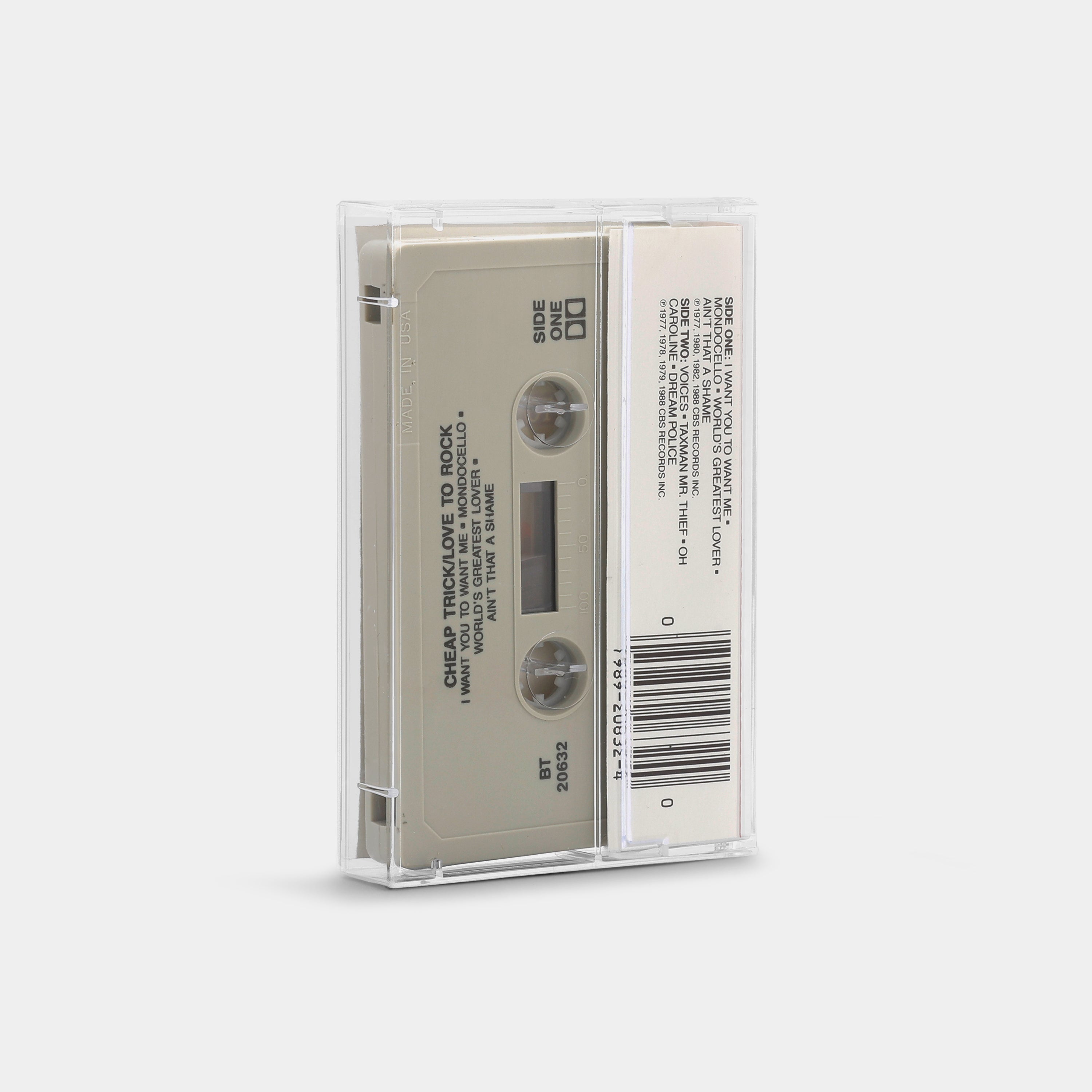 Cheap Trick - Love To Rock Cassette Tape