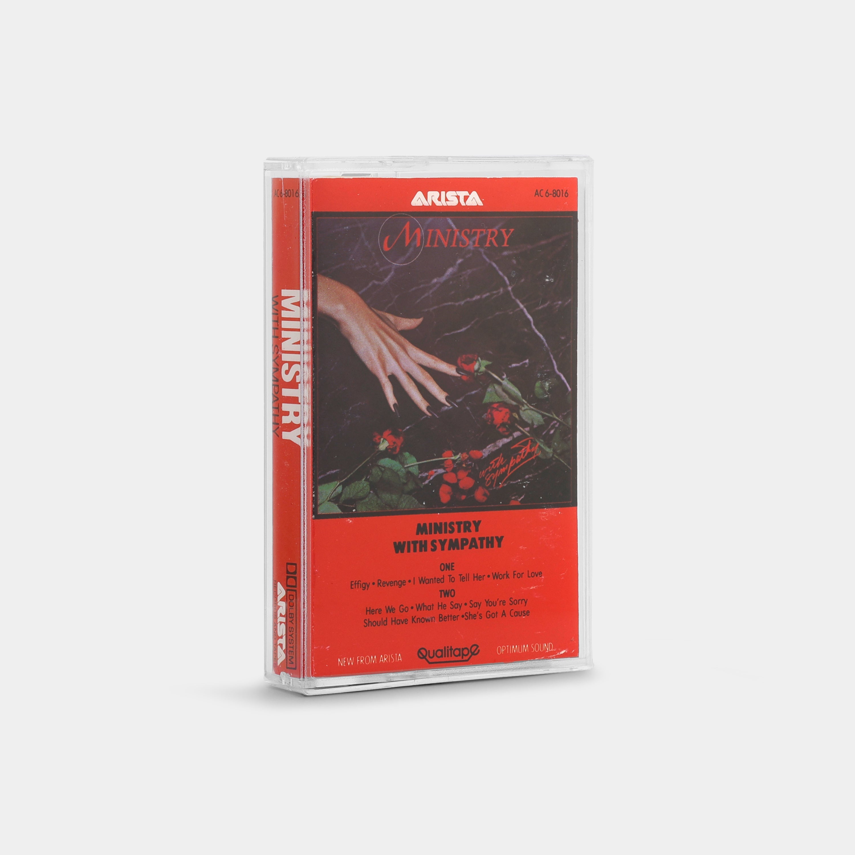 Ministry - With Sympathy Cassette Tape