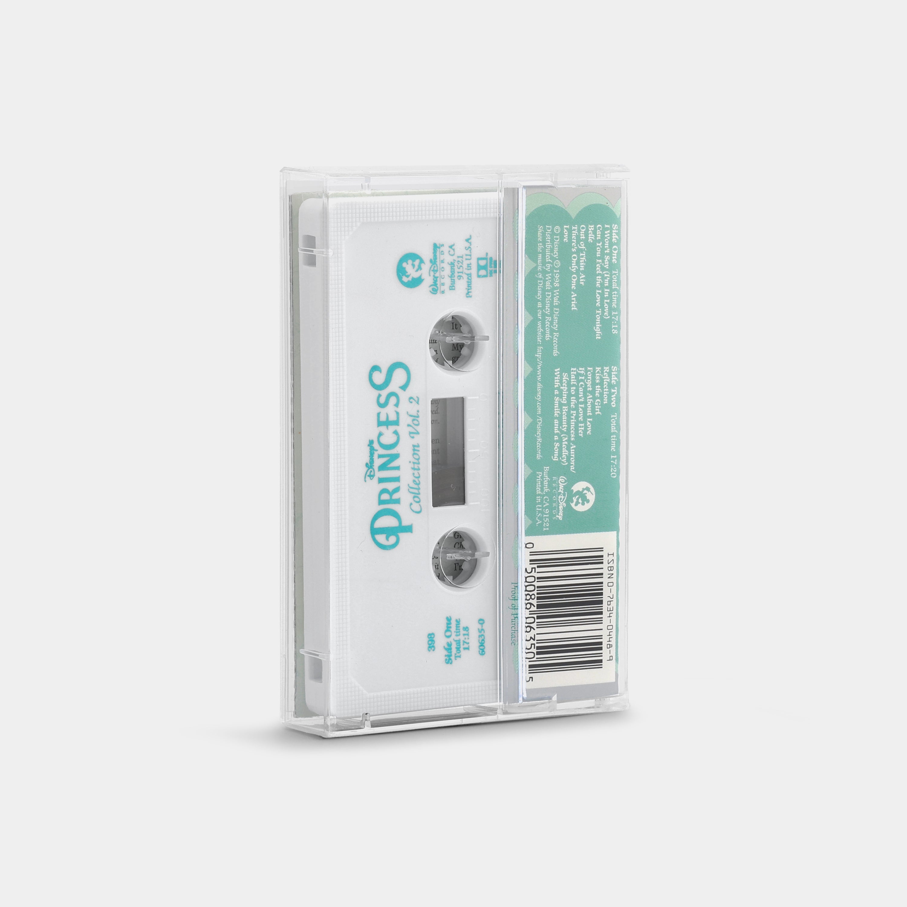 Disney's Princess Collection Vol. 2 Cassette Tape