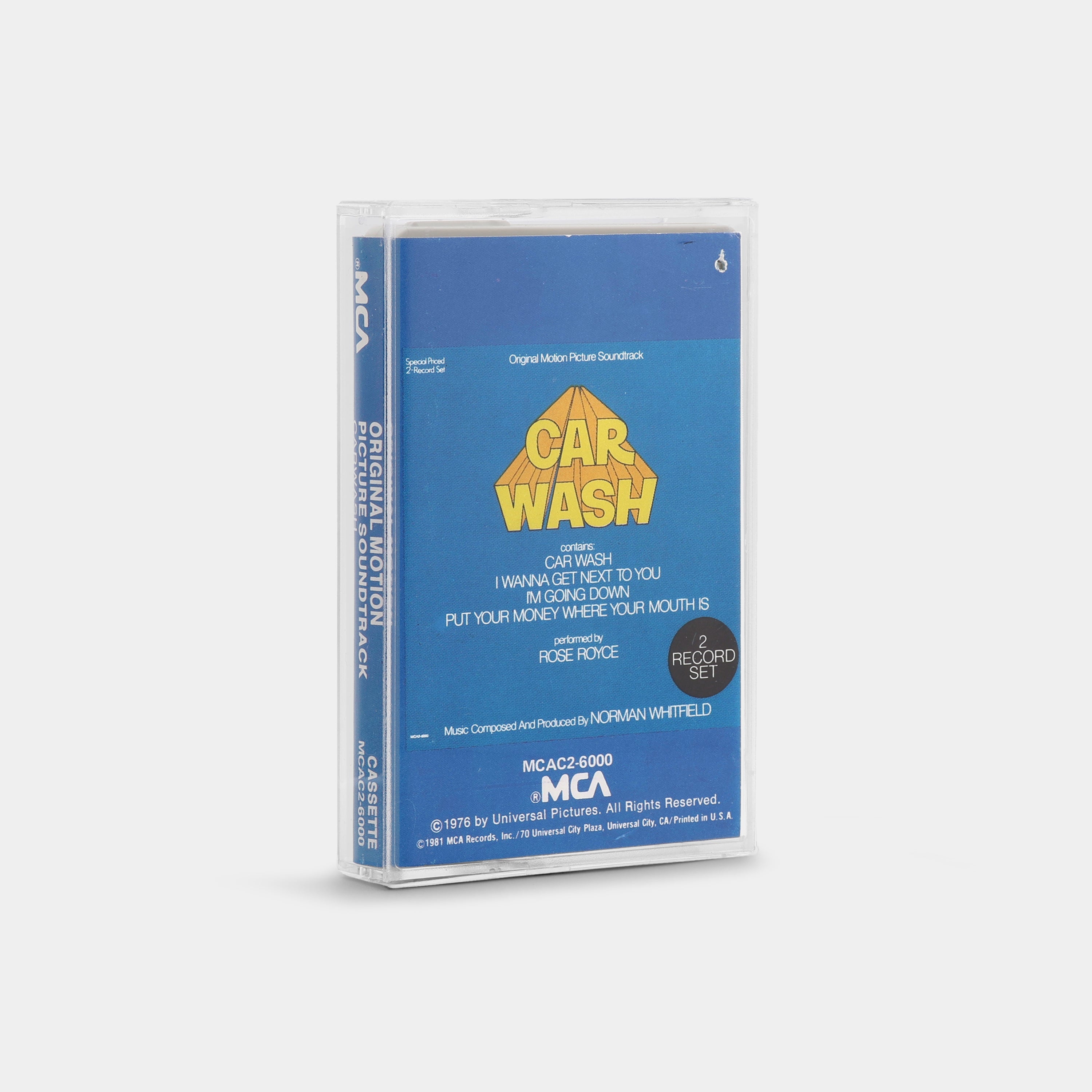 Car Wash (Original Motion Picture Soundtrack) Cassette Tape