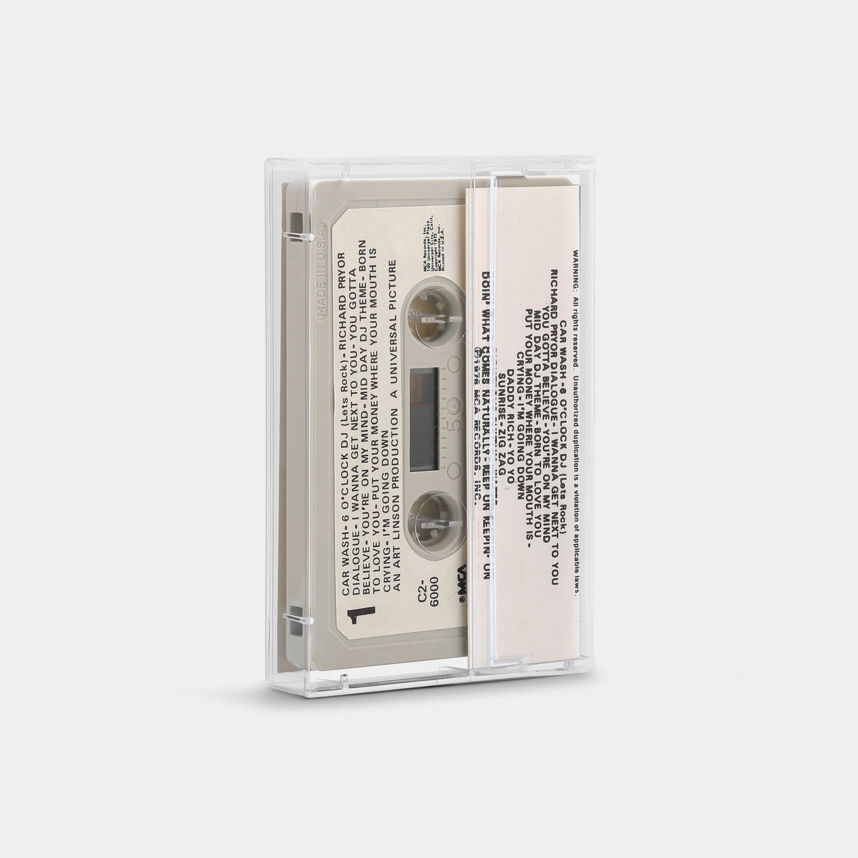 Car Wash (Original Motion Picture Soundtrack) Cassette Tape