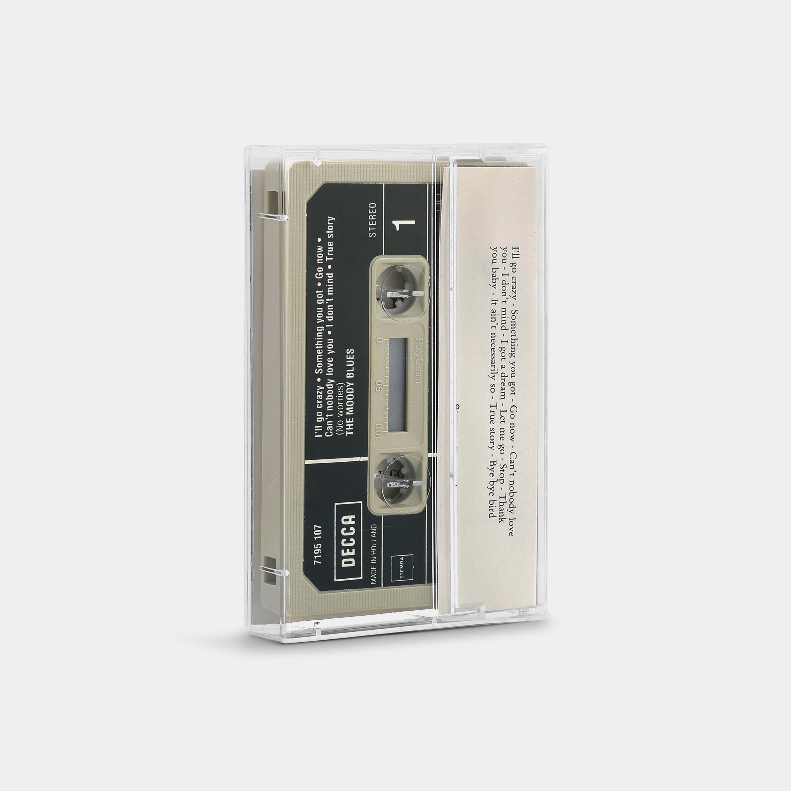 The Moody Blues - The Moody Blues Cassette Tape