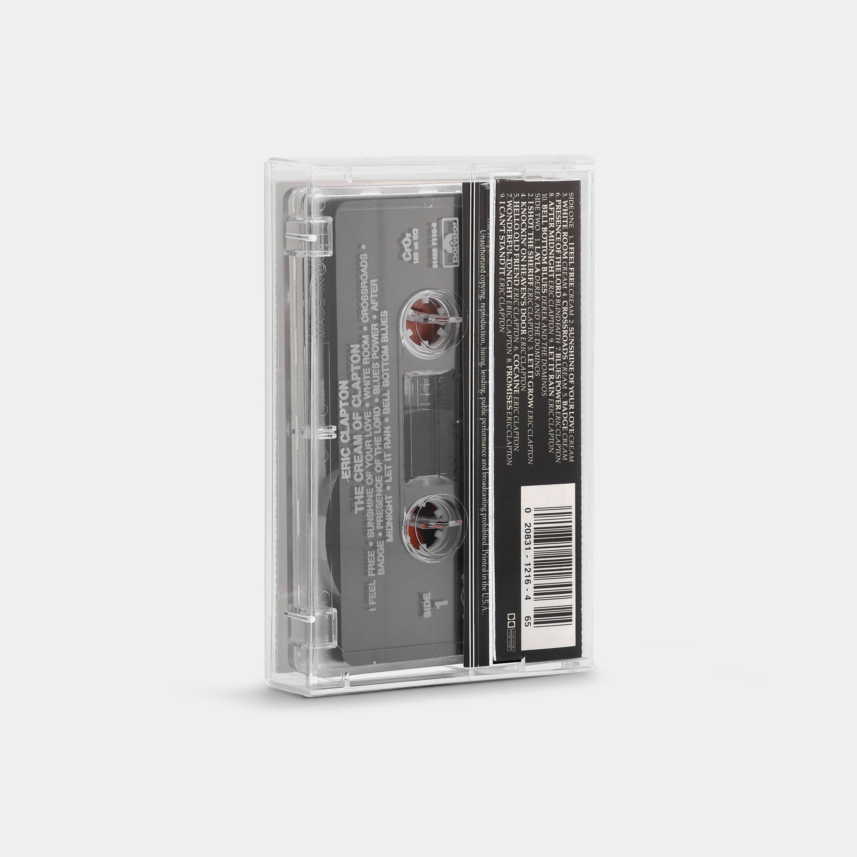 Eric Clapton - The Cream Of Clapton Cassette Tape