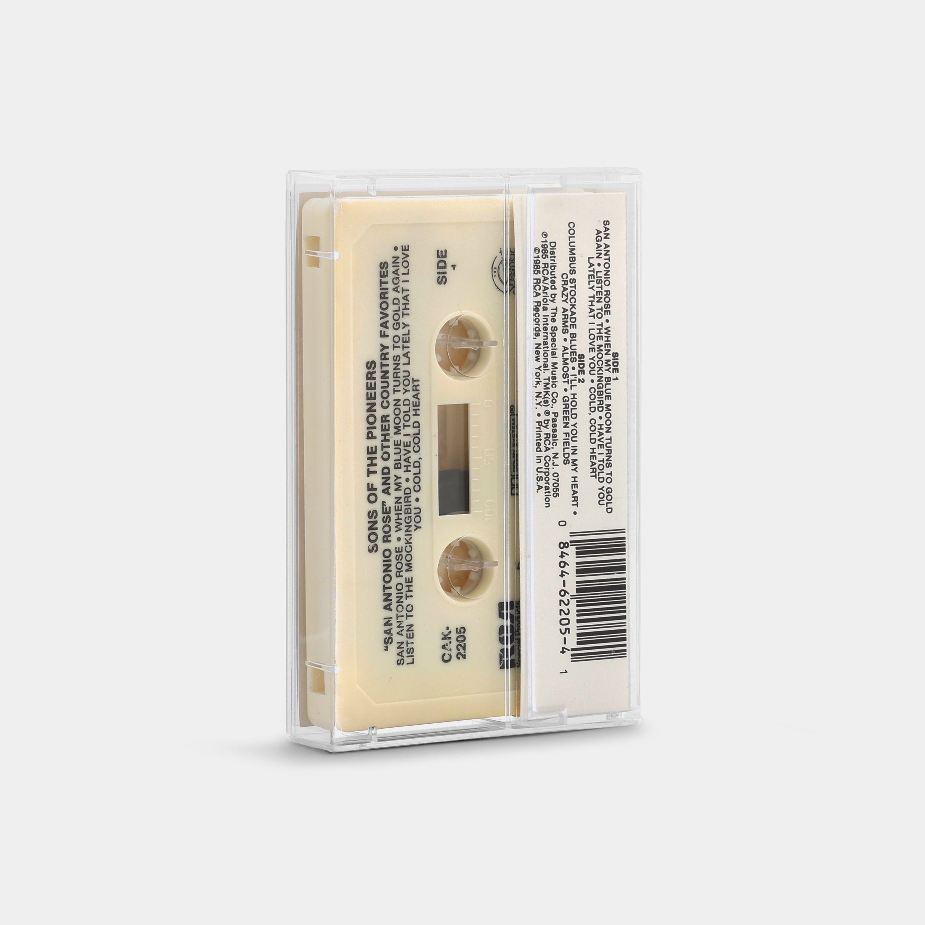 Sons Of The Pioneers - San Antonio Rose And Other Country Favorites Cassette Tape