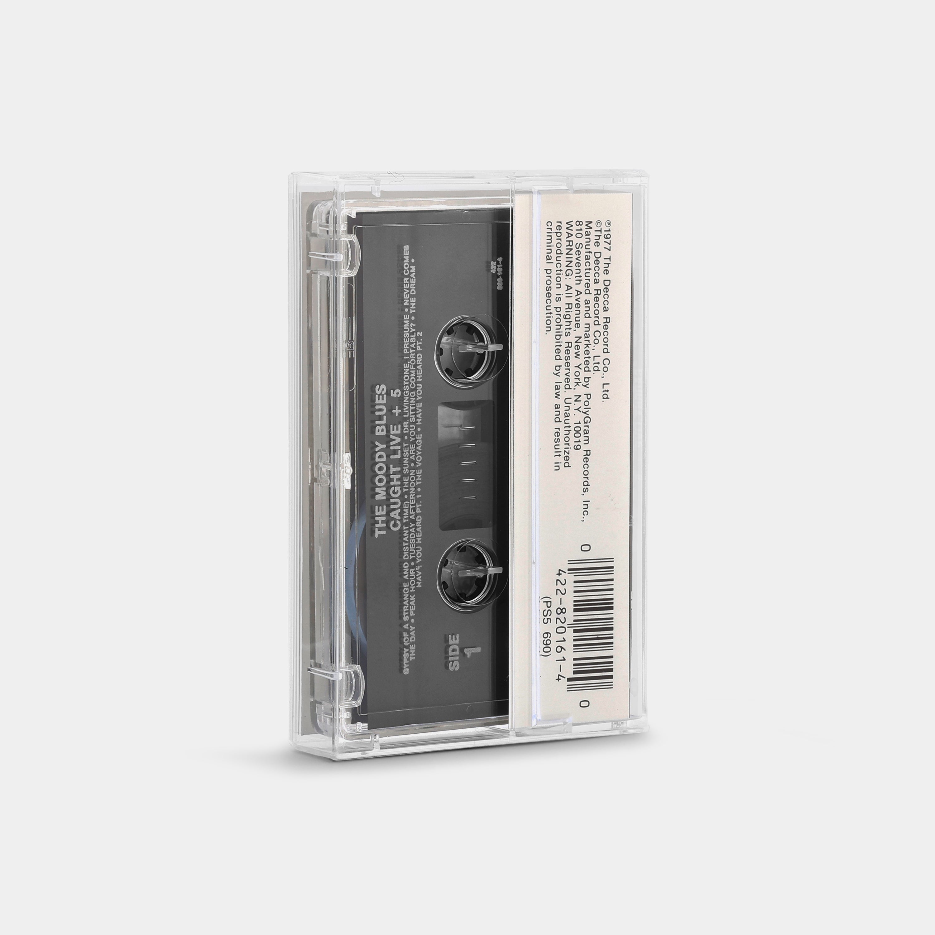 The Moody Blues - Caught Live +5 Cassette Tape