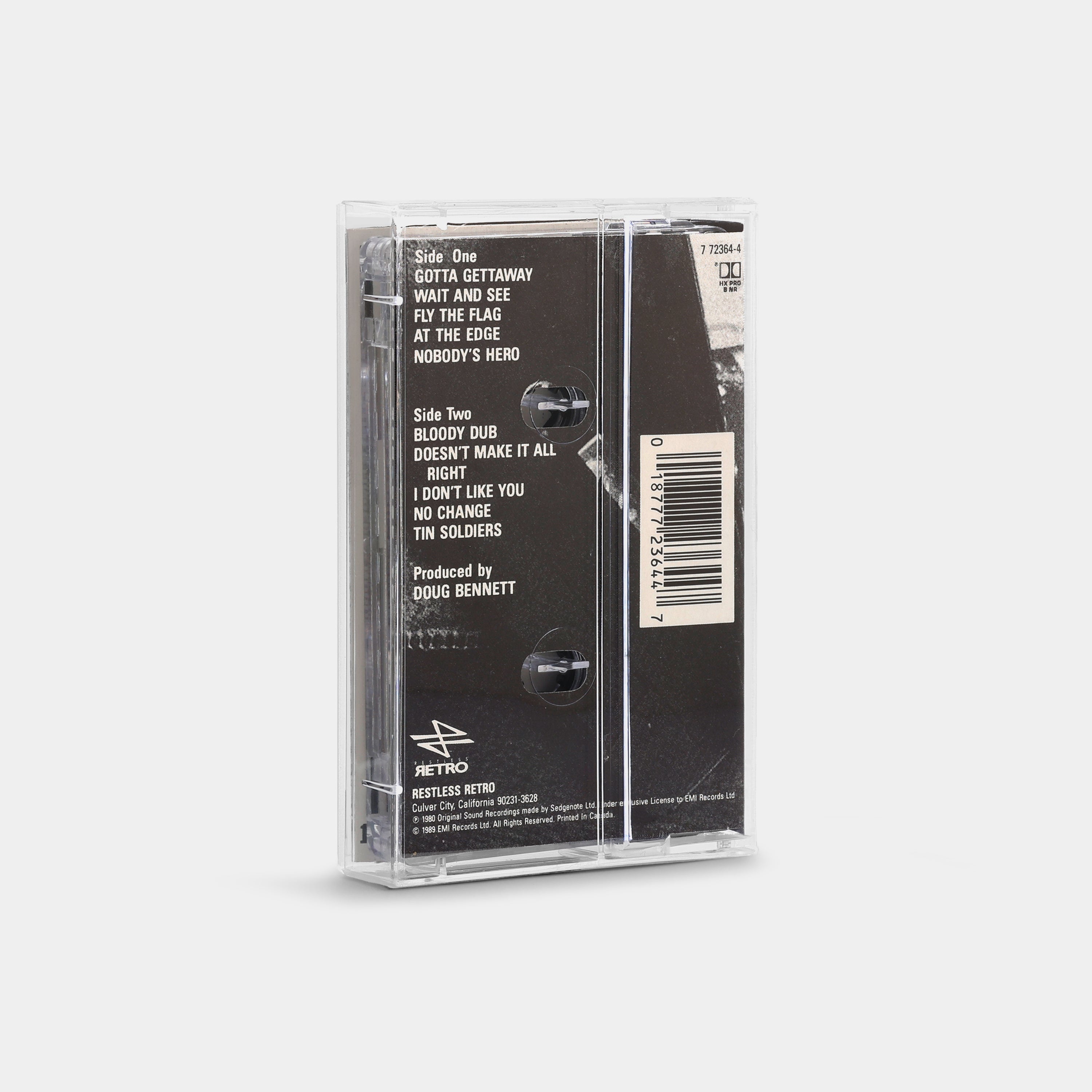 Stiff Little Fingers - Nobody's Heroes Cassette Tape