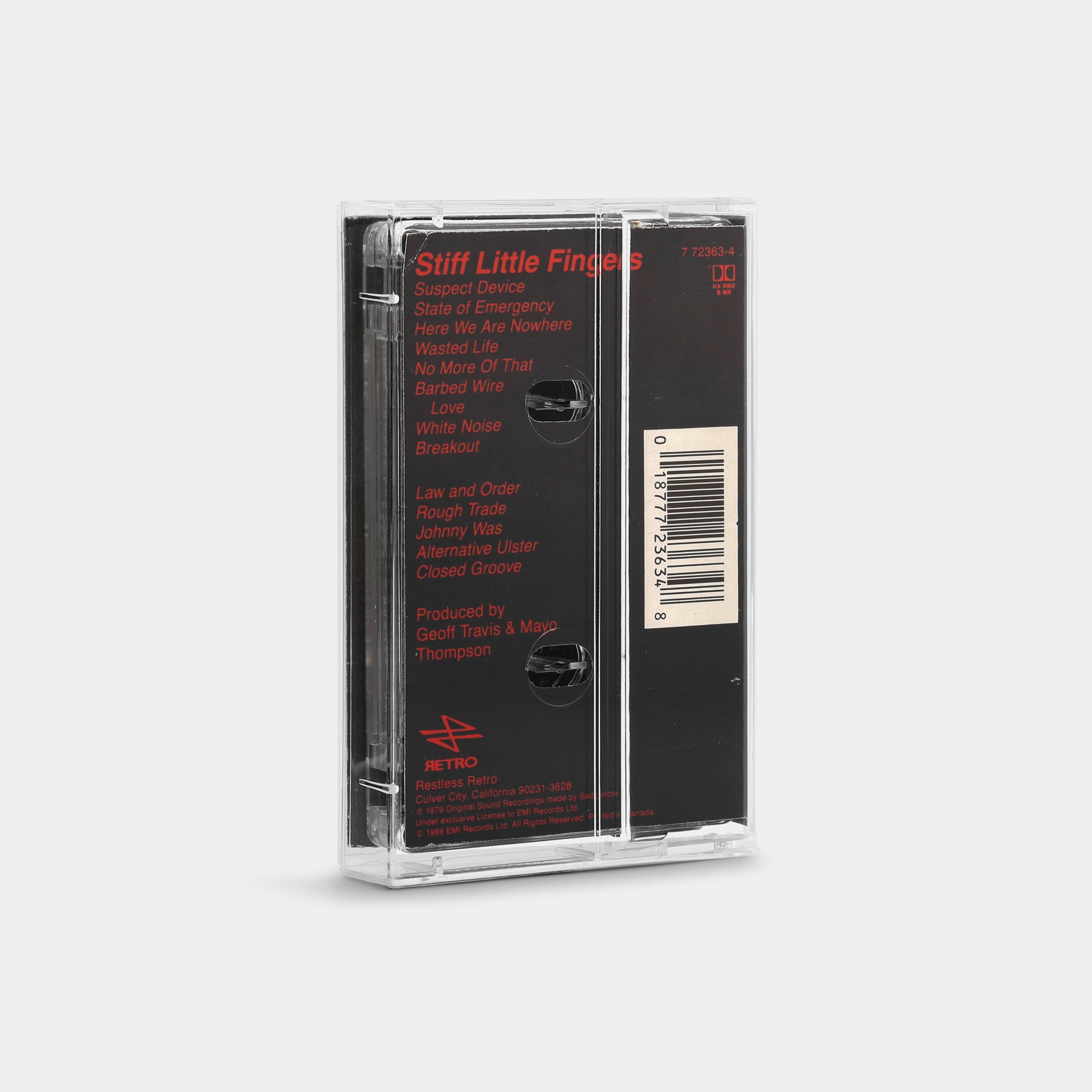 Stiff Little Fingers - Inflammable Material Cassette Tape
