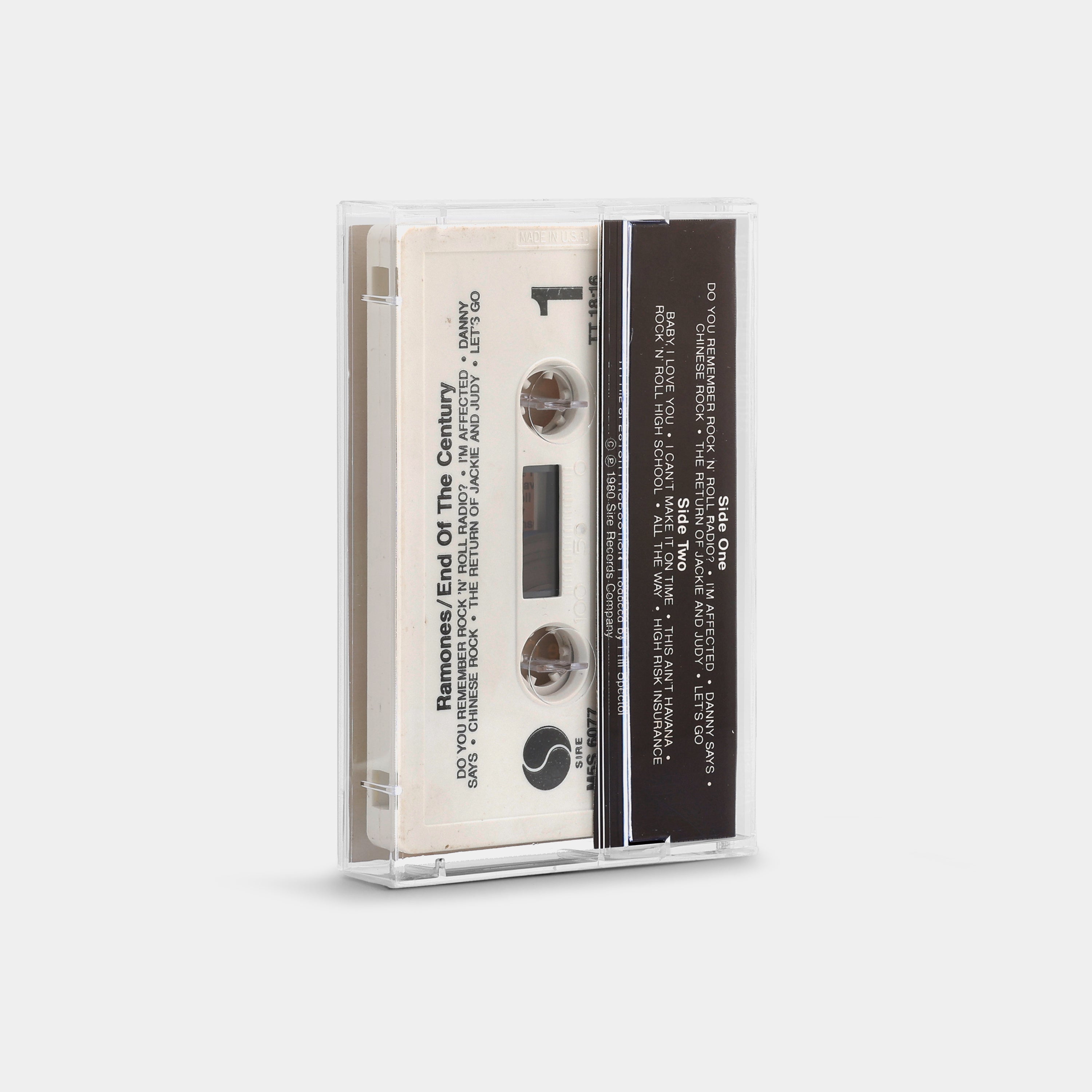 Ramones - End Of The Century Cassette Tape