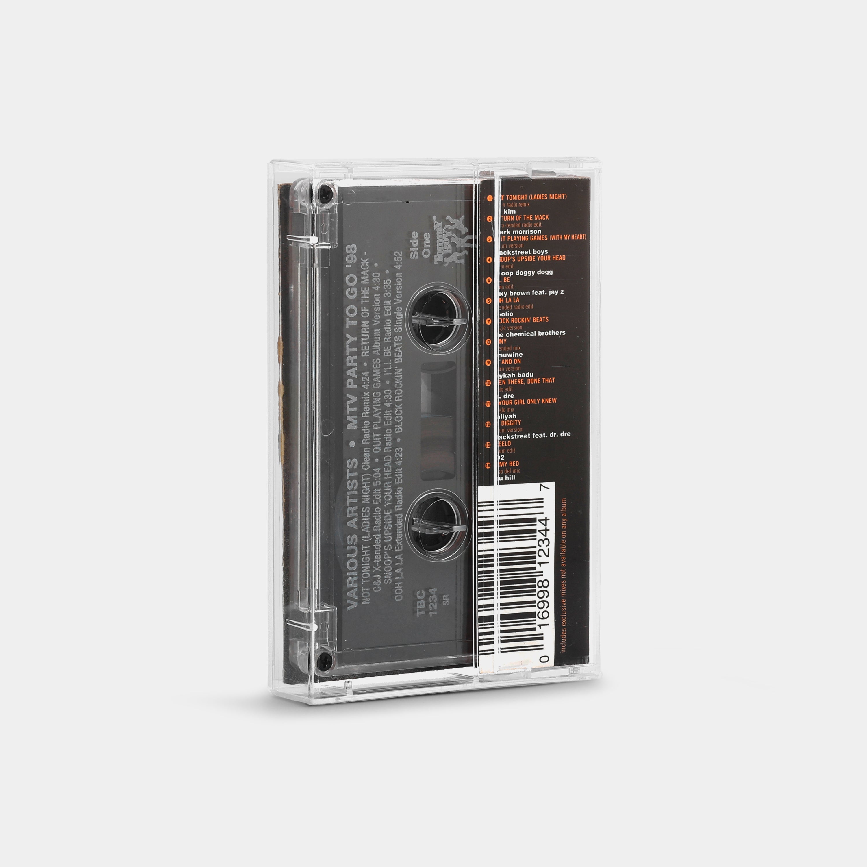 MTV Party To Go '98 Cassette Tape