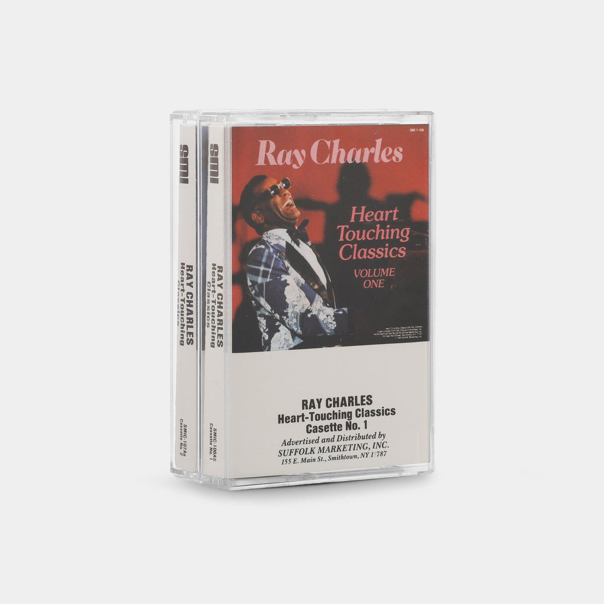 Ray Charles - Heart Touching Classics Volumes One & Two Cassette Tape Set