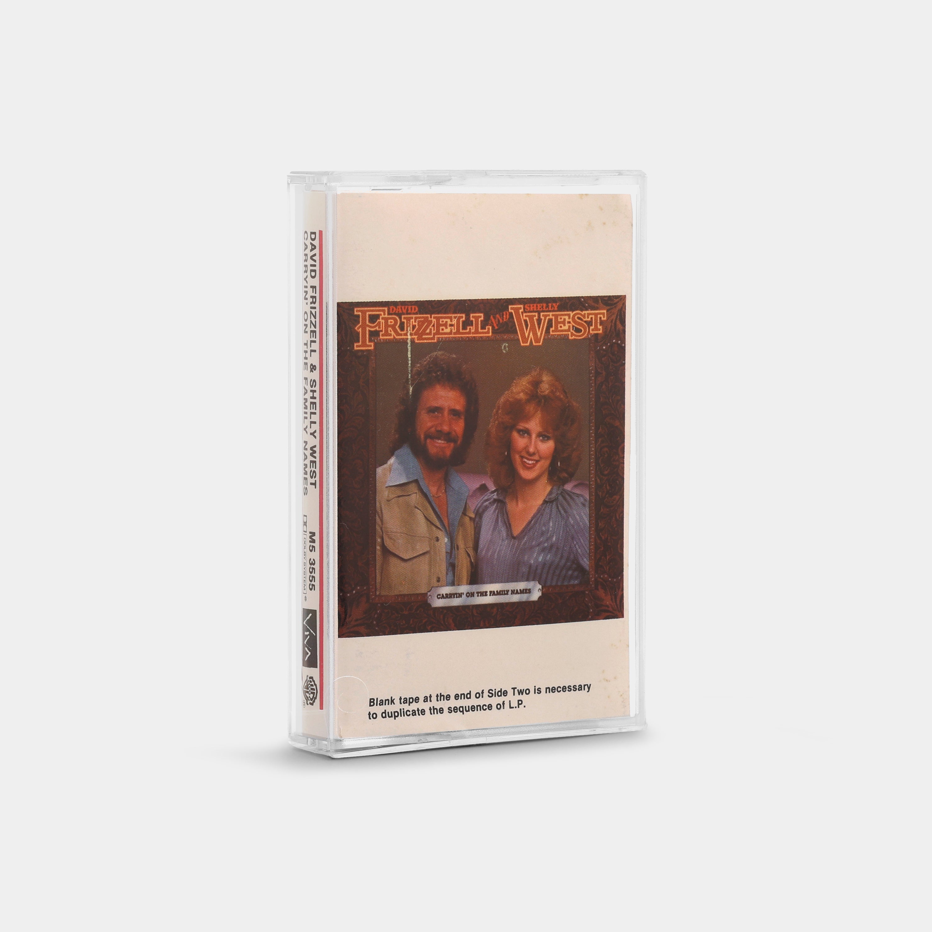 David Frizzell & Shelly West - Carryin' On The Family Names Cassette Tape