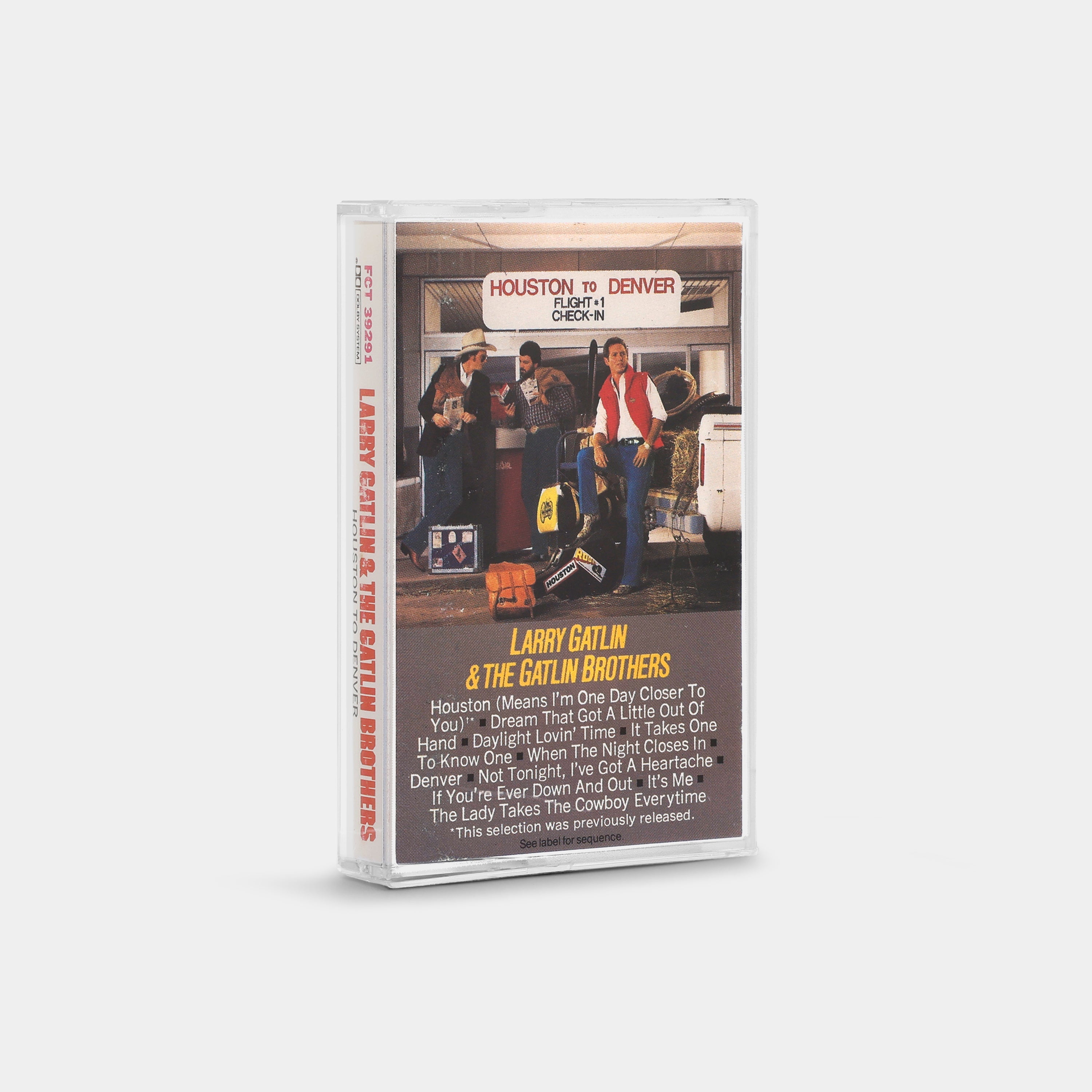 Larry Gatlin & The Gatlin Brothers Band - Houston To Denver Cassette Tape