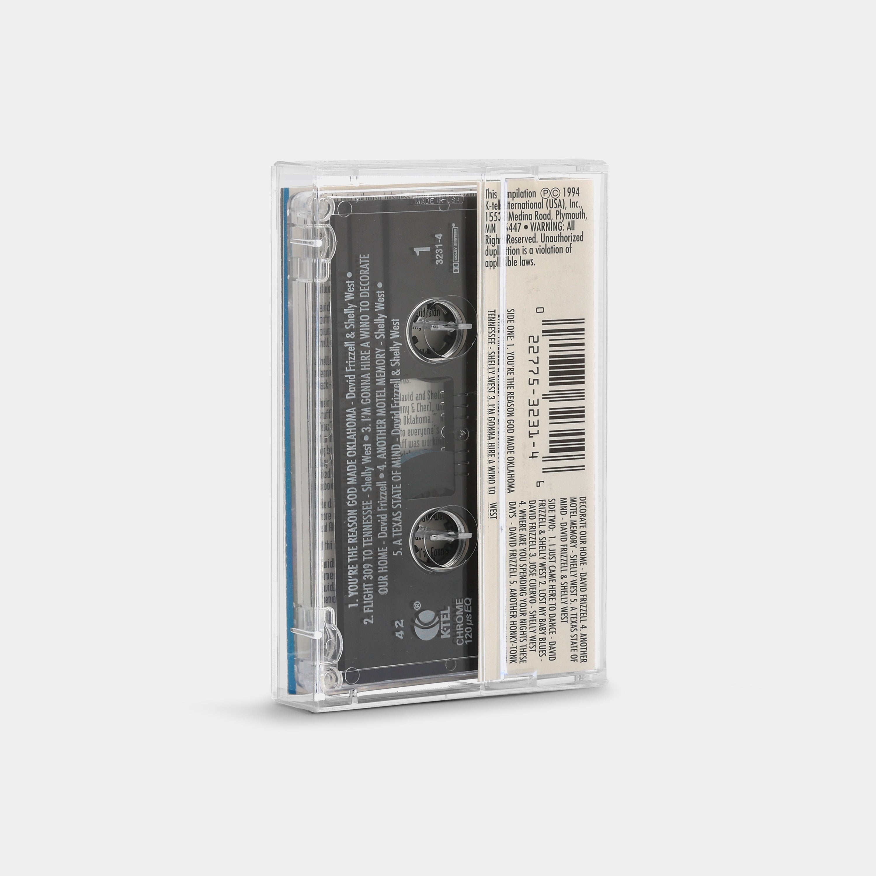 David Frizzell & Shelly West - Greatest Hits: Alone & Together Cassette Tape