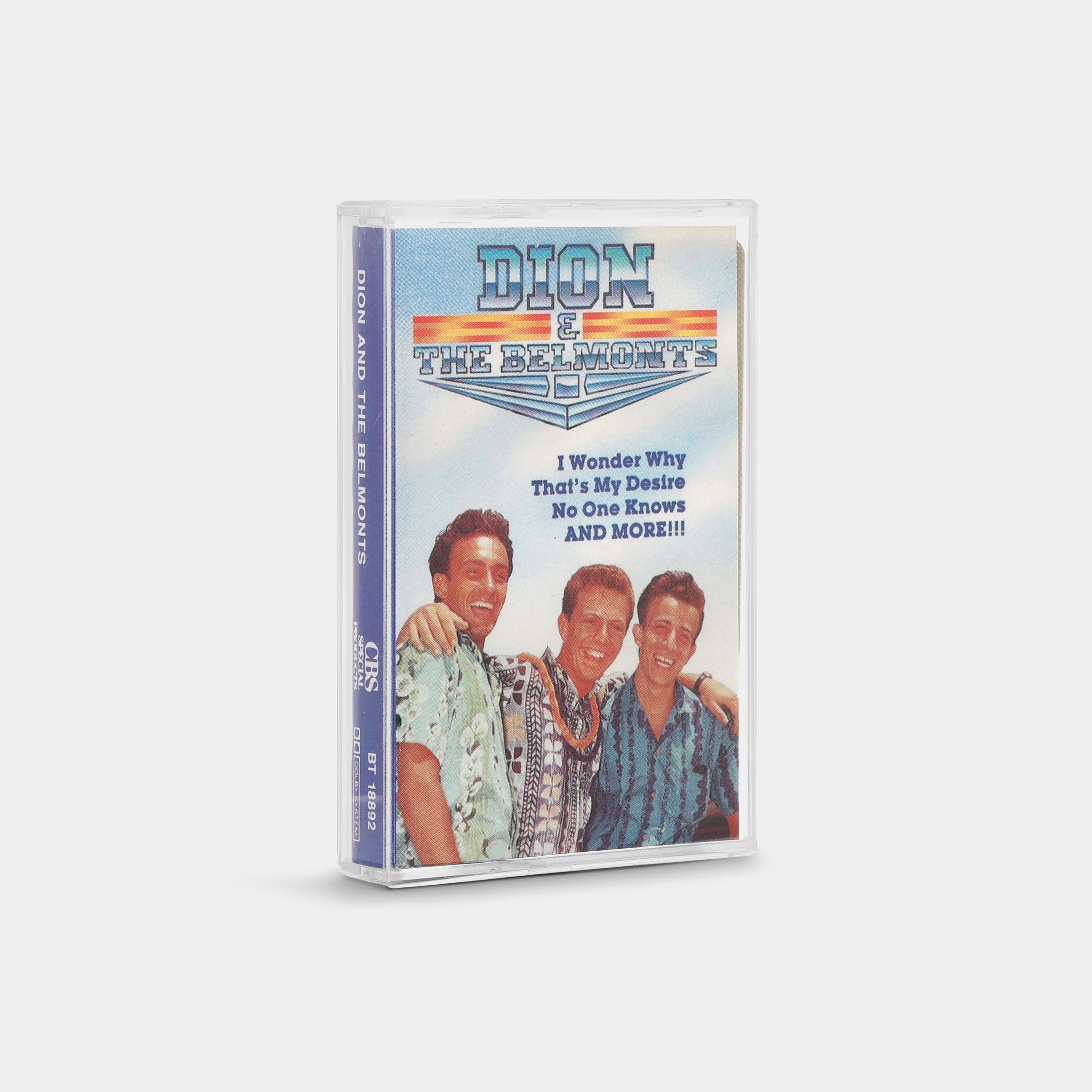 Dion & The Belmonts - Dion & The Belmonts Cassette Tape