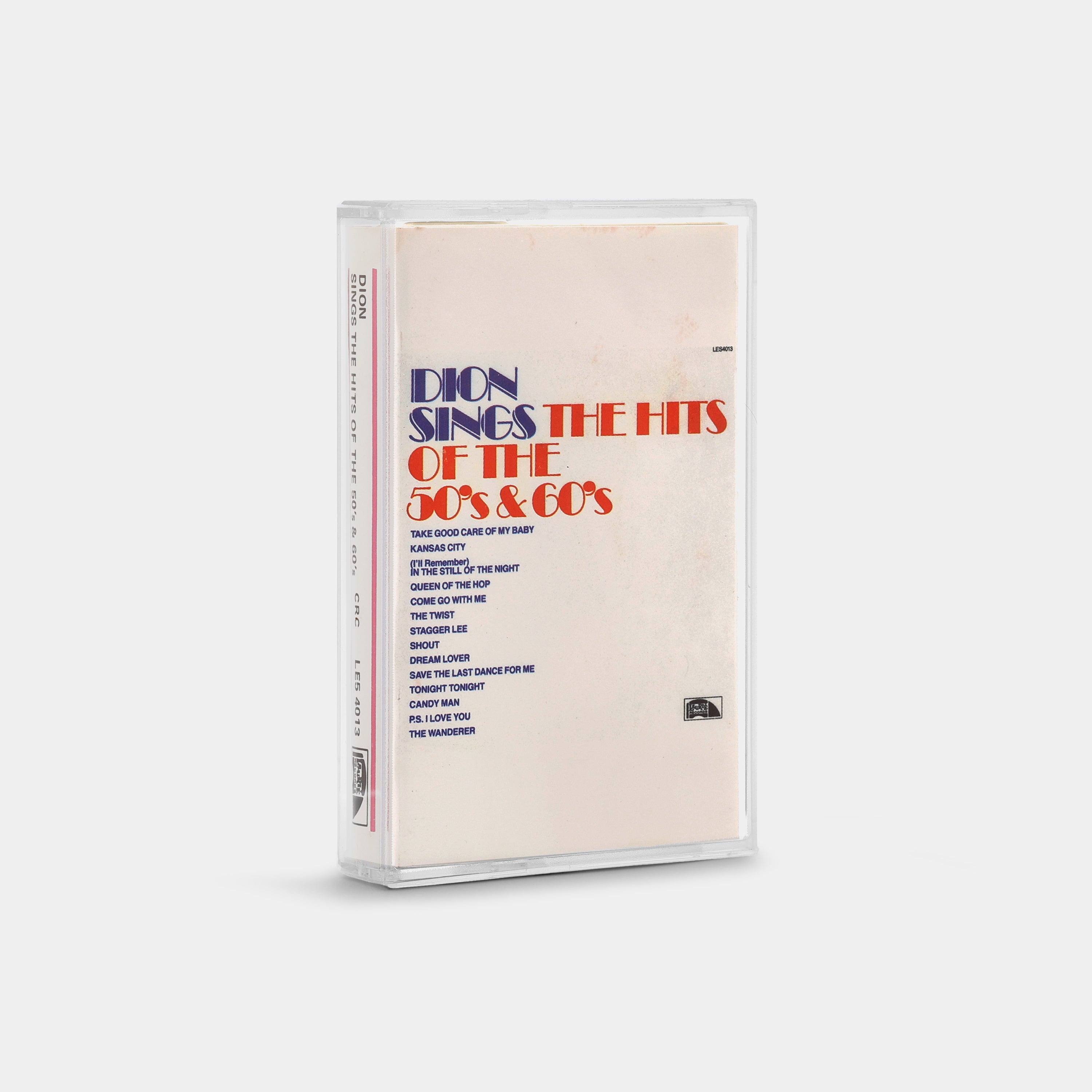 Dion - Dion Sings The Hits Of The 50s & 60s Cassette Tape