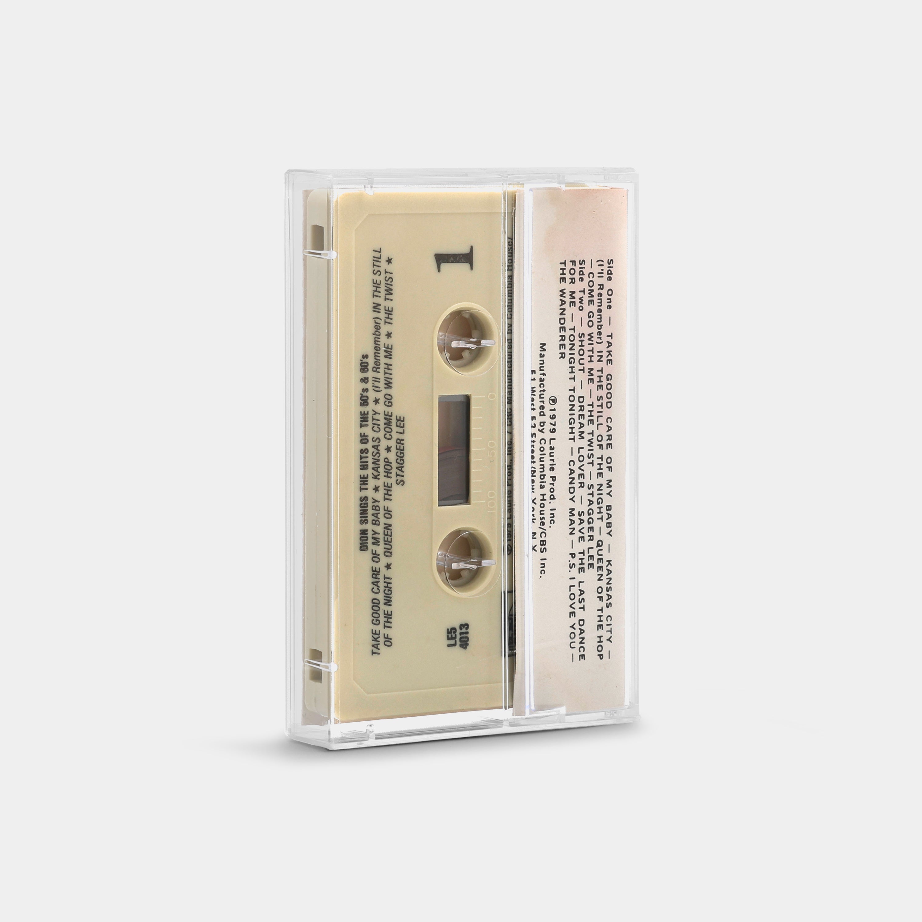 Dion - Dion Sings The Hits Of The 50s & 60s Cassette Tape