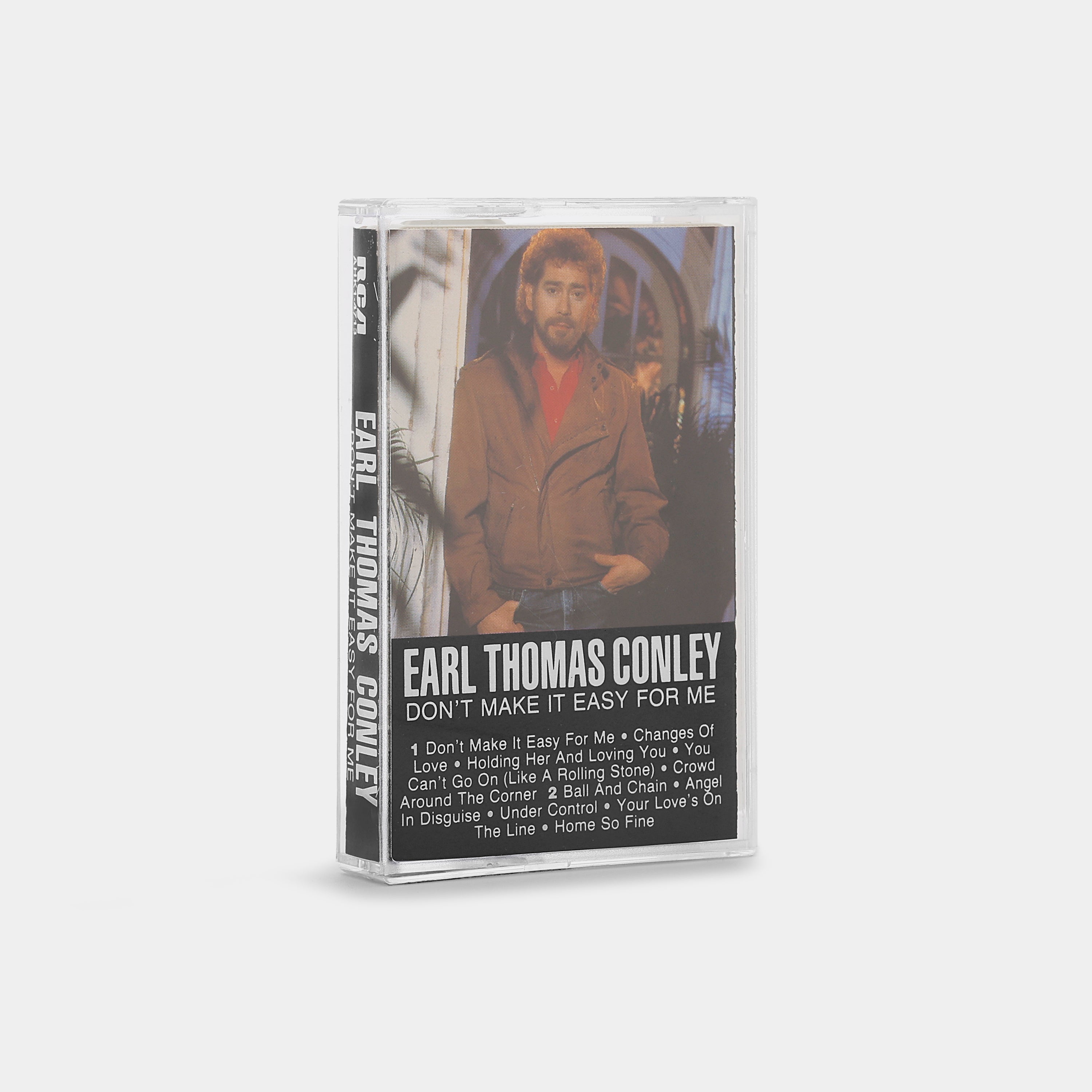 Earl Thomas Conley - Don't Make It Easy For Me Cassette Tape