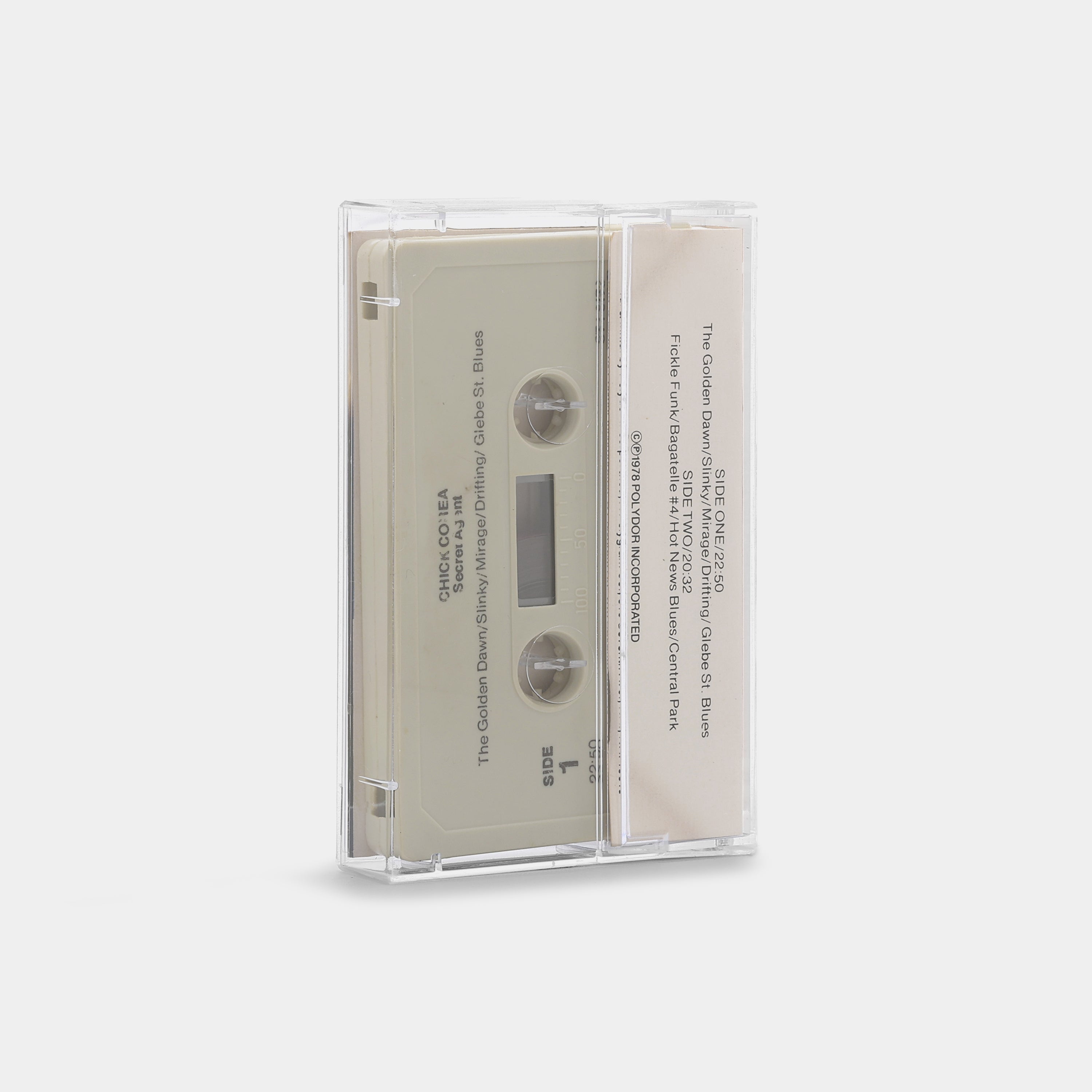 Chick Corea - Secret Agent Cassette Tape