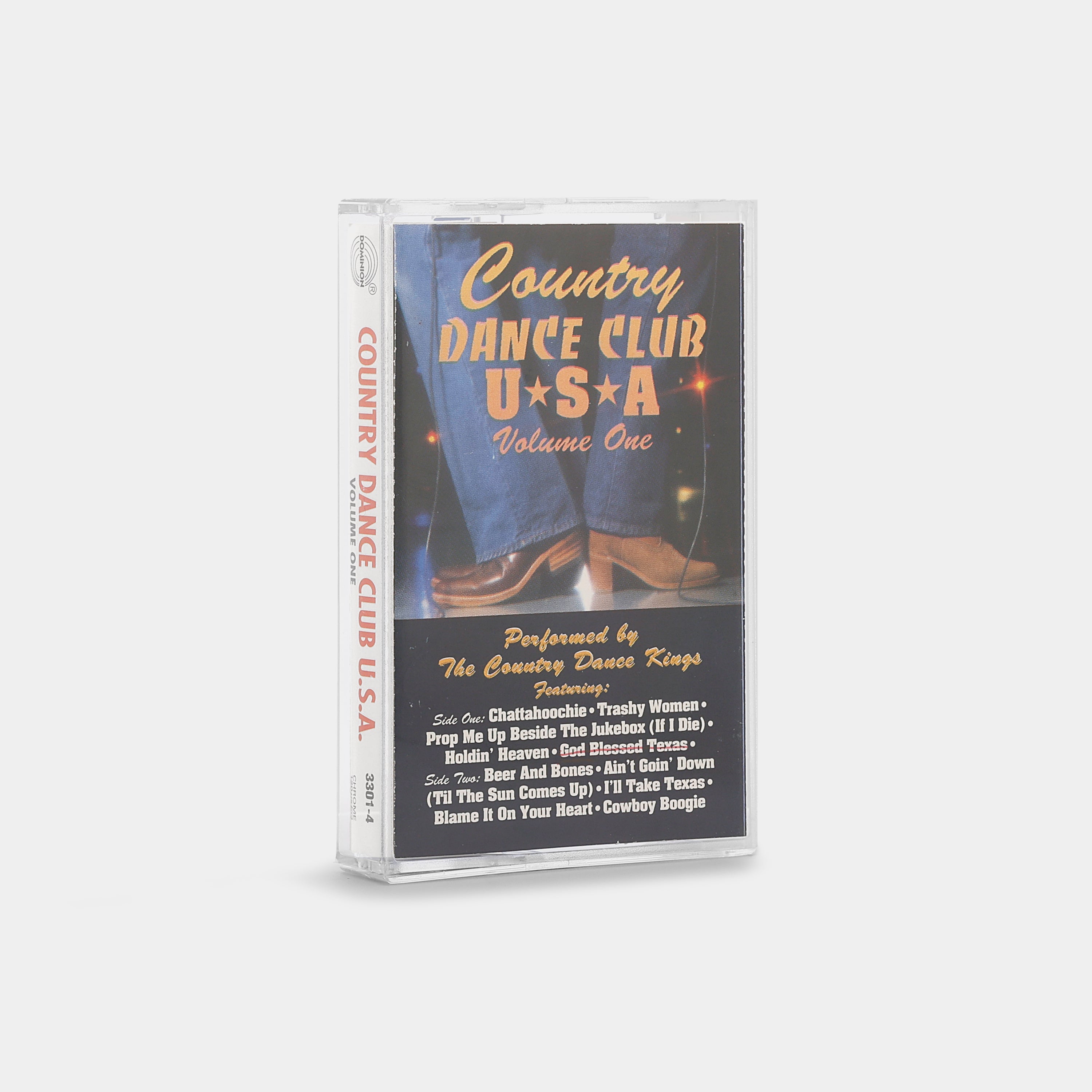 Country Dance Club U.S.A: Volume One Cassette Tape