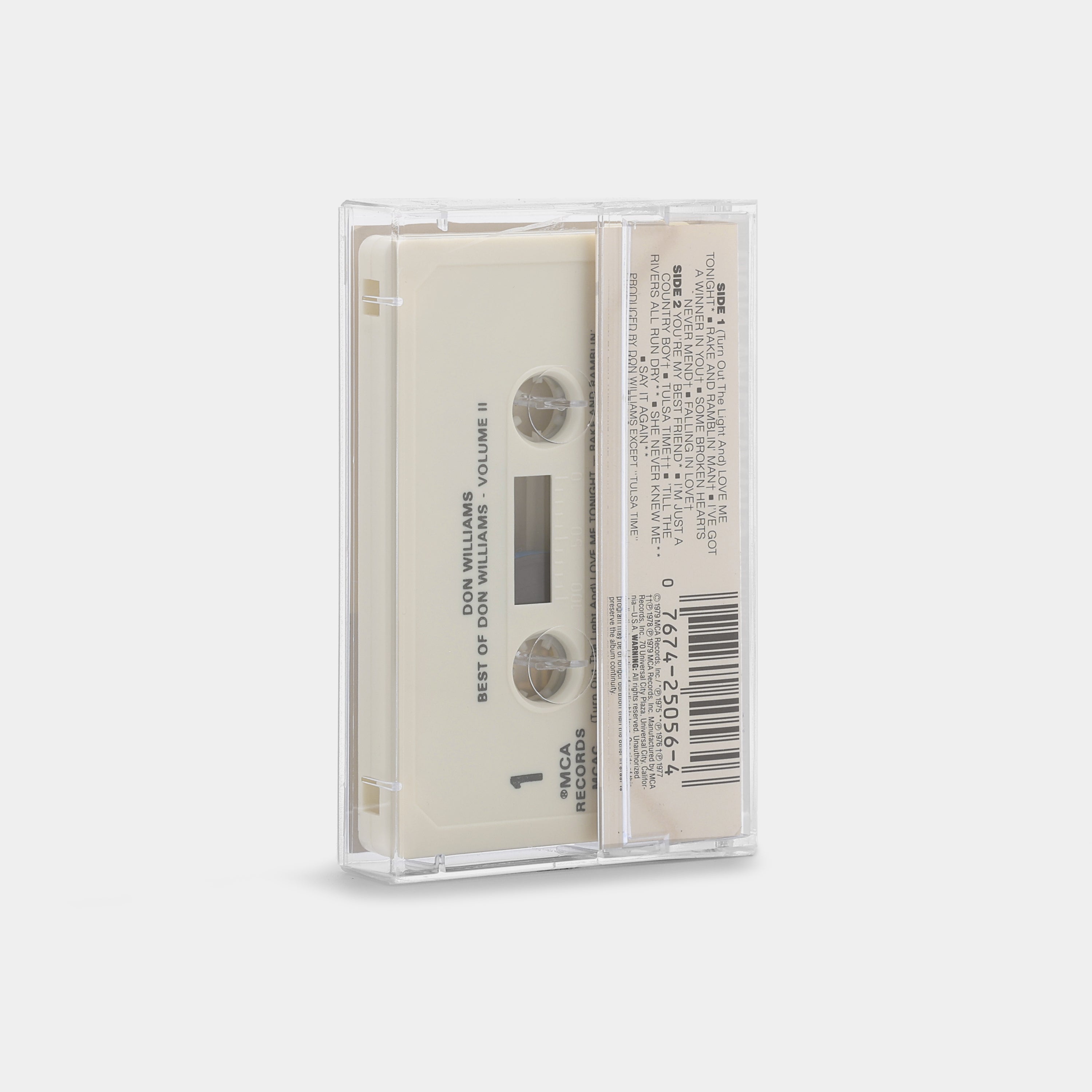 Don Williams - The Best Of Don Williams, Volume II Cassette Tape