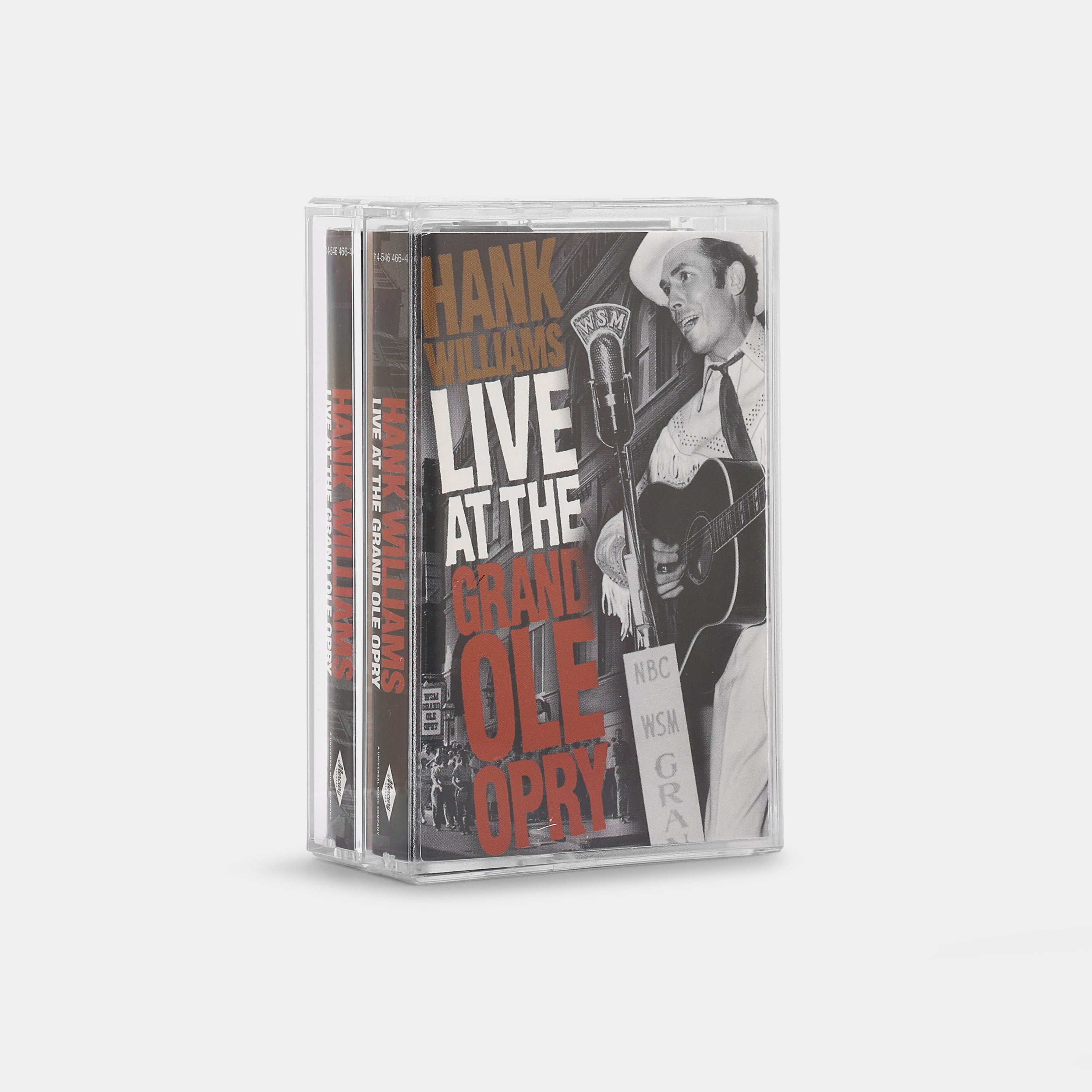 Hank Williams - Live At The Grand Ole Opry Cassette Tape Set
