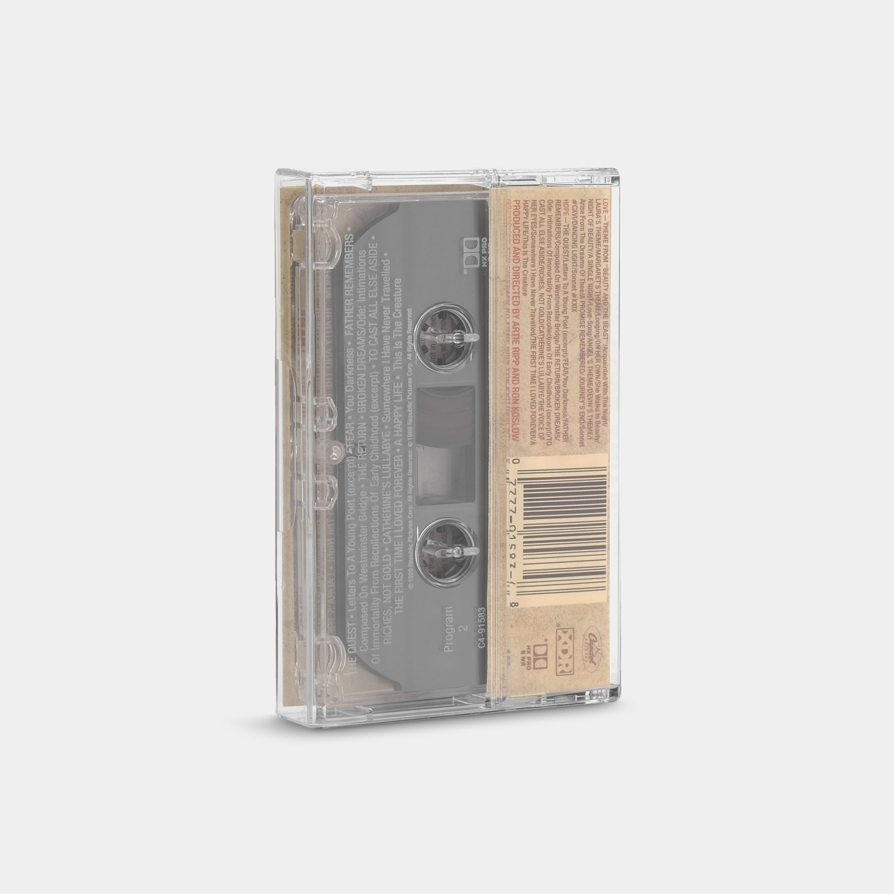 Beauty And The Beast - Of Love And Hope Cassette Tape