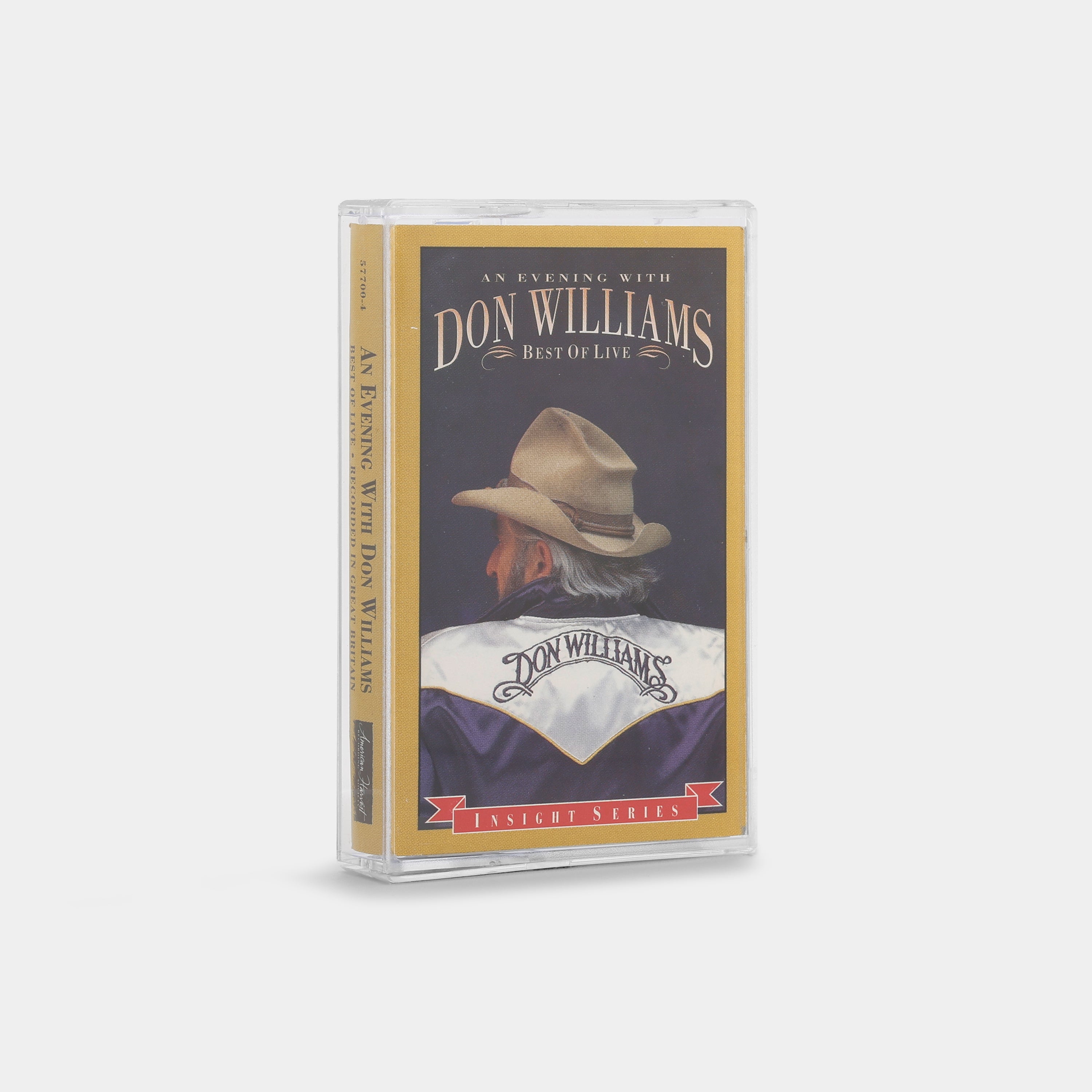 Don Williams - An Evening With Don Williams: Best Of Live Cassette Tape