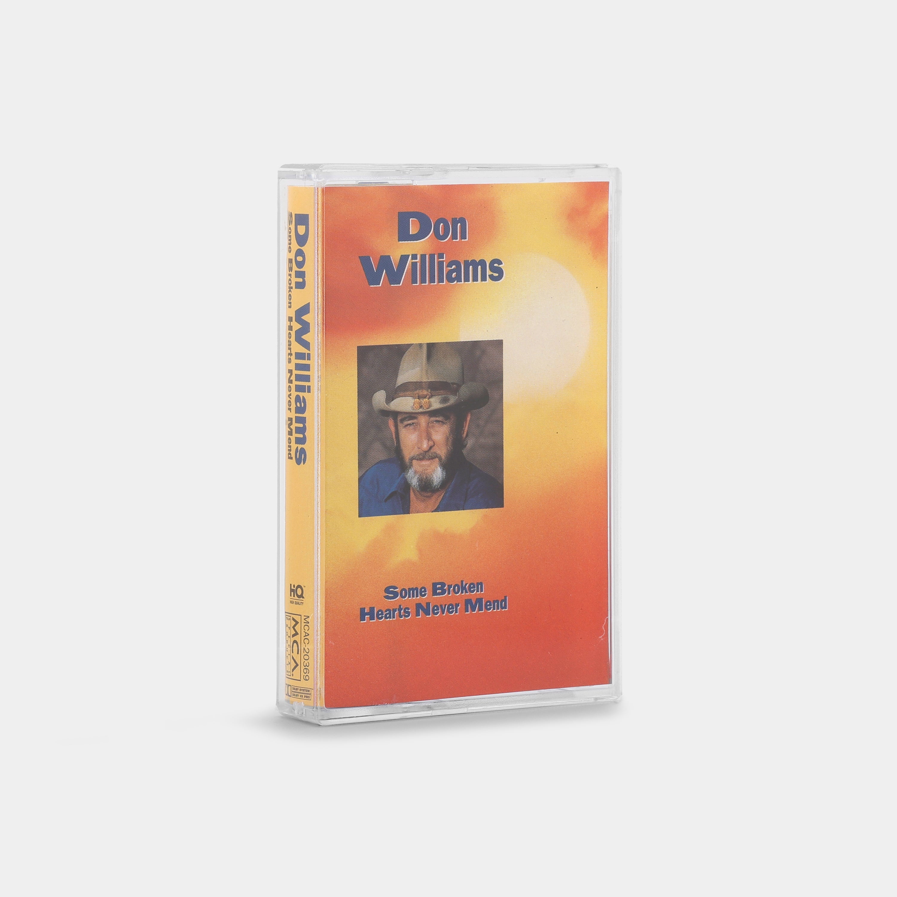 Don Williams - Some Broken Hearts Never Mend Cassette Tape