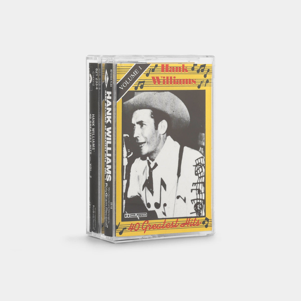 Hank Williams - 40 Greatest Hits Cassette Tape Set
