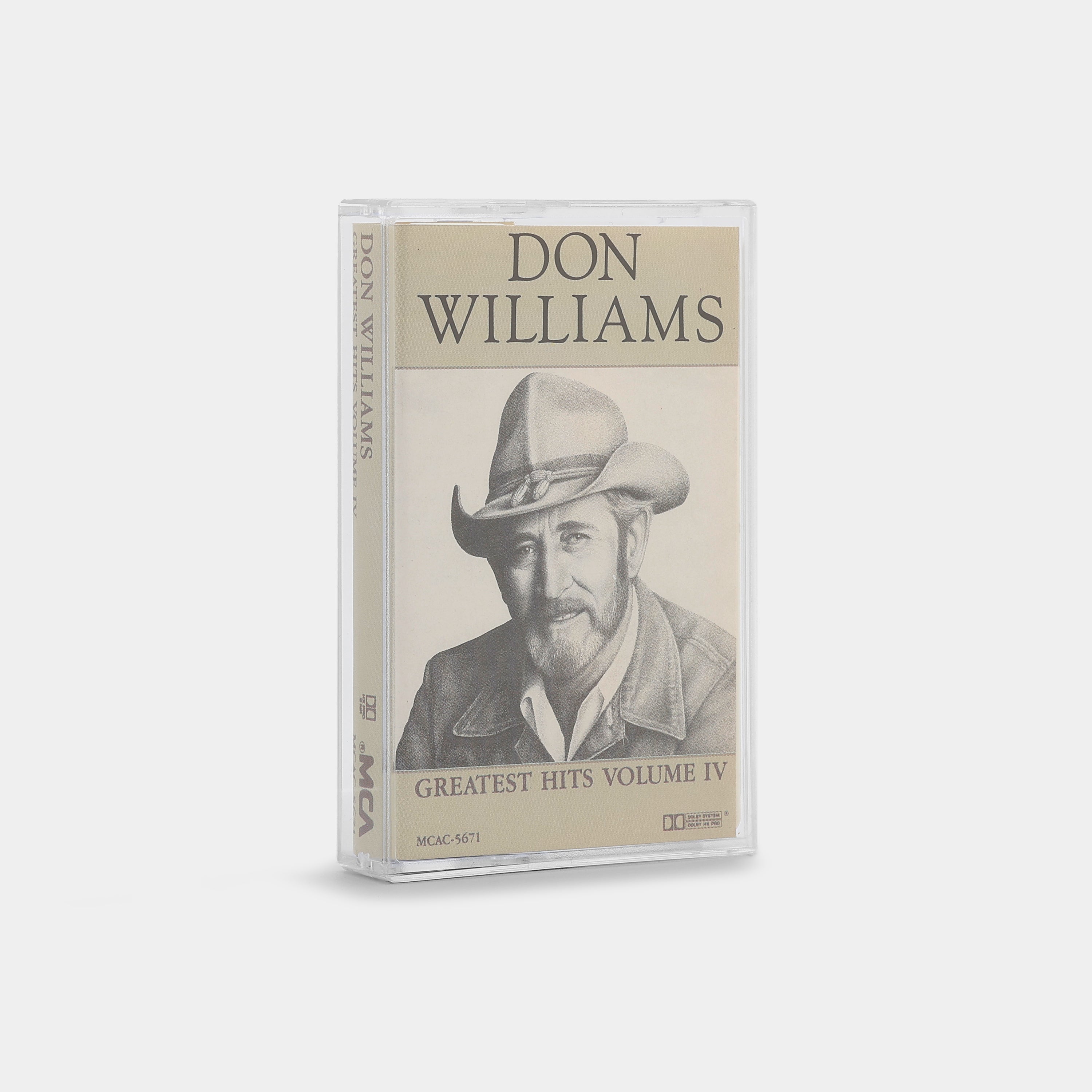 Don Williams - Greatest Hits Volume IV Cassette Tape